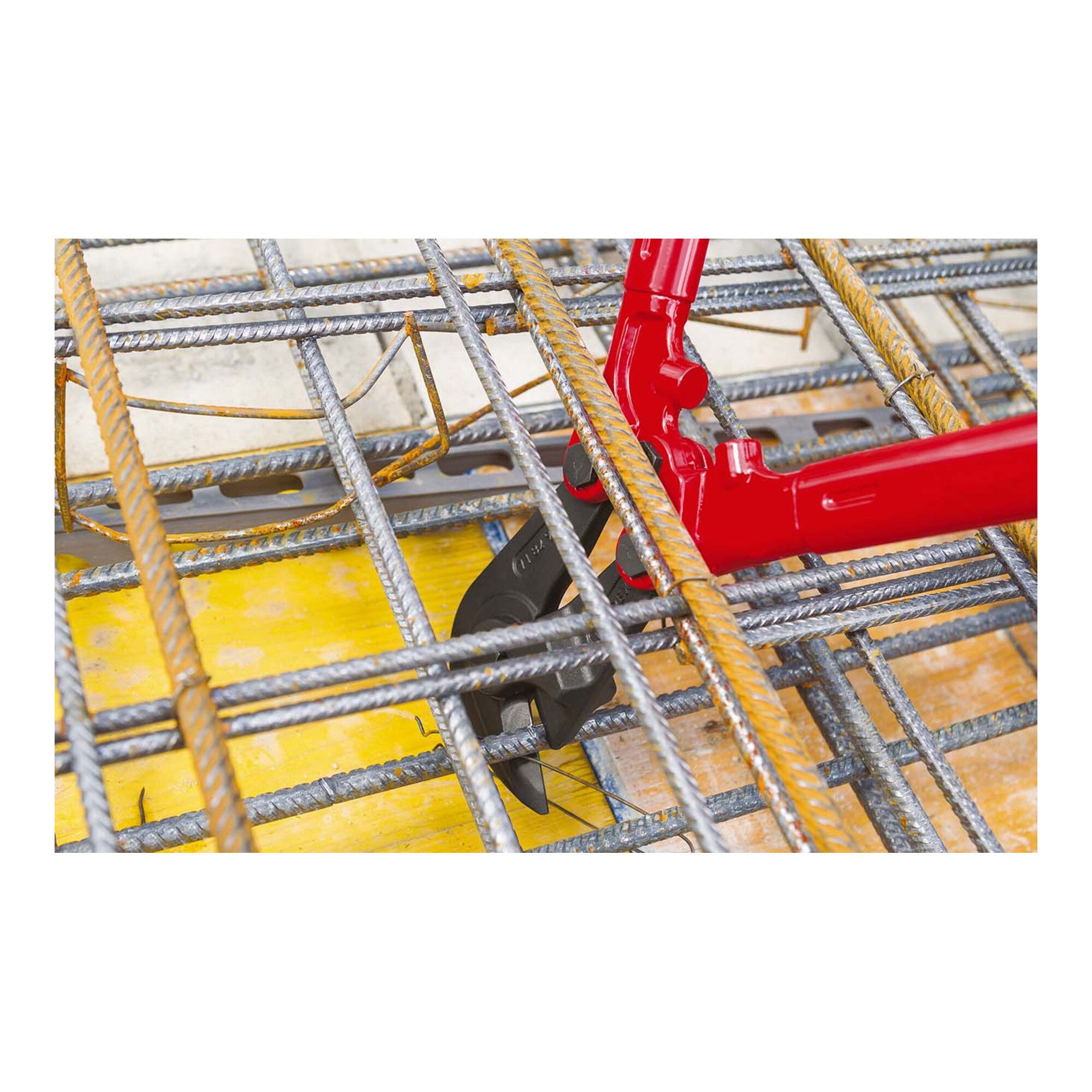 Knipex Seitenschneider KNIPEX 71 82 950 Mattenschneider mit Mehrkomponenten-Hüllen 950 mm