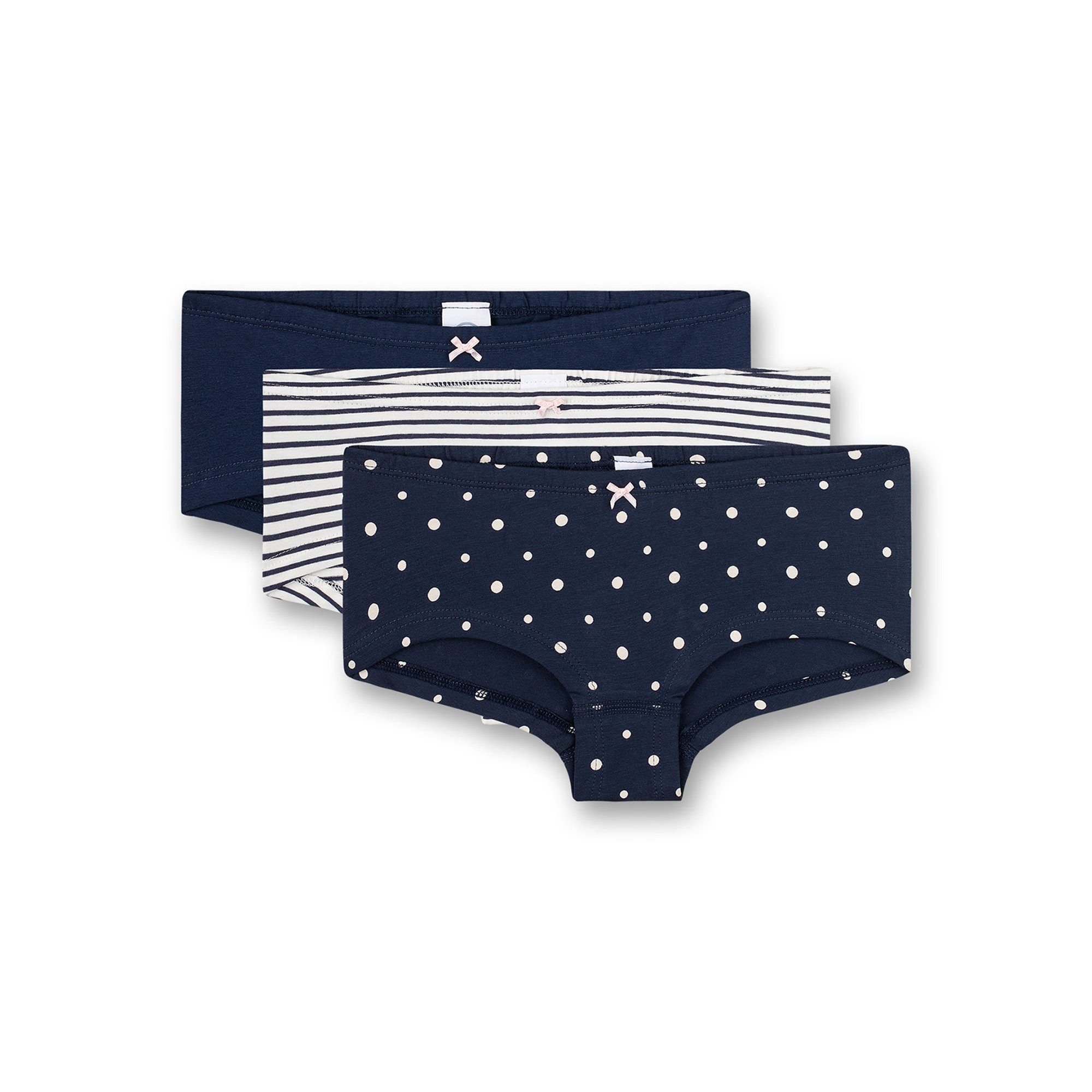 Slip Mädchen Slip 3er Pack Baumwollmischung