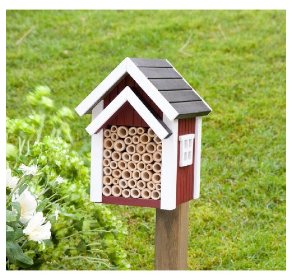 Thumbnail - Wildlife Garden Vogelhaus Bienen-Hotel Rot
