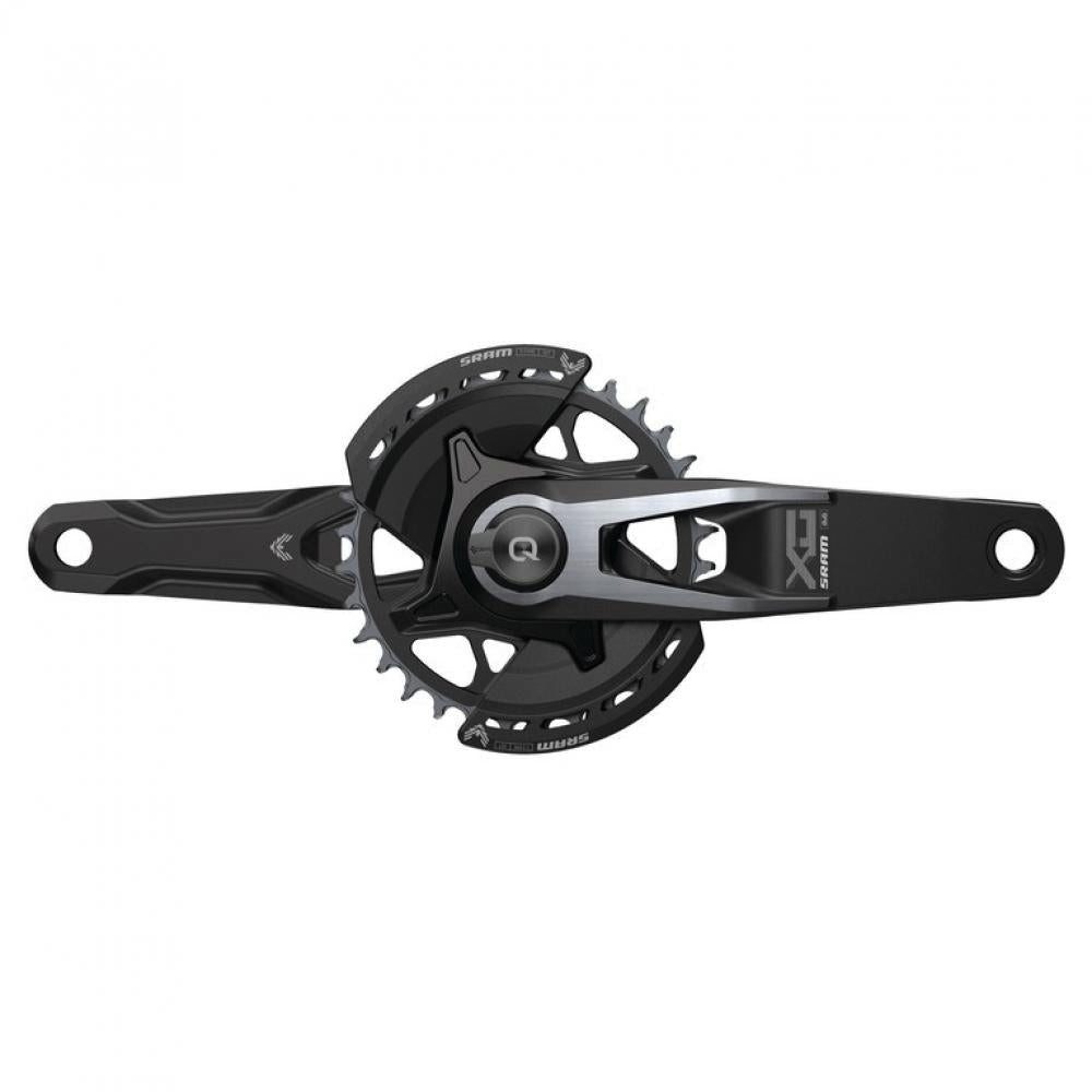Fahrradkurbel SRAM Kurbelgarnitur Quarq X0 Eagle T-Type AXS 170 mm - präzise Leistun