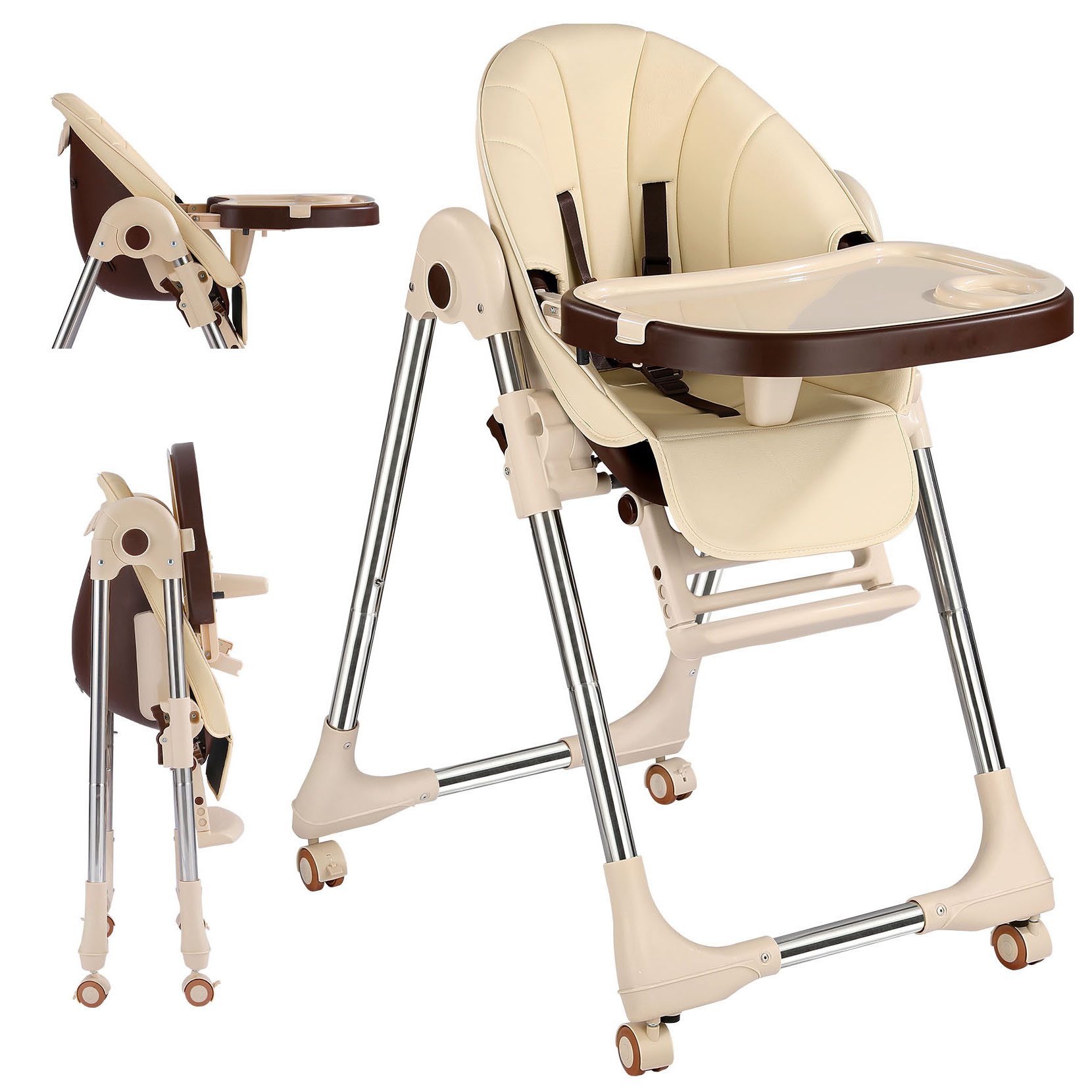 Onasti Kinderstuhl Stuhl Baby Kinderstuhl Klappbar kinderstuhl Mitwachsend günstig online kaufen