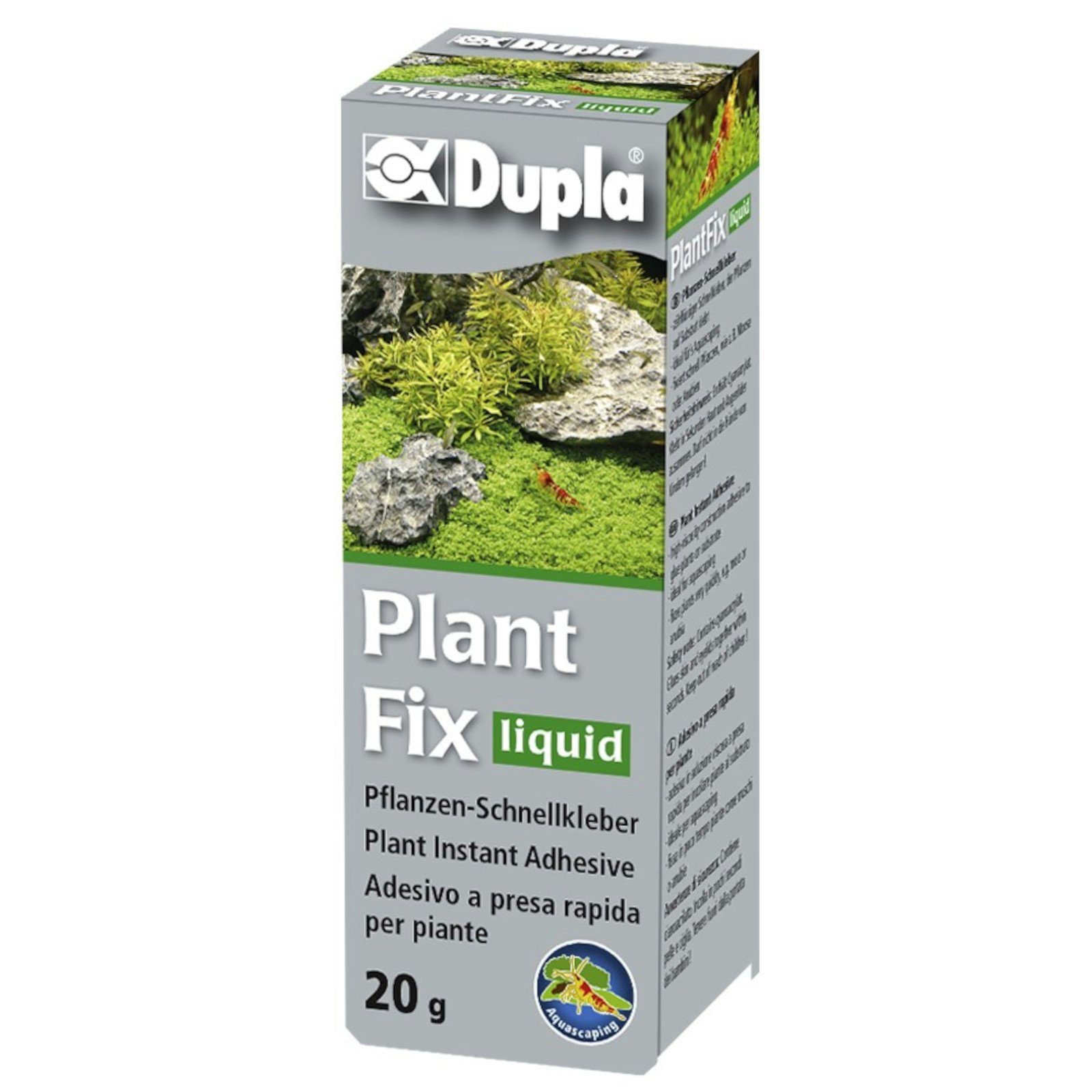 Aquarium Dupla PlantFix liquid 20 g - Pflanzen-Schnellkleber für Aquarien
