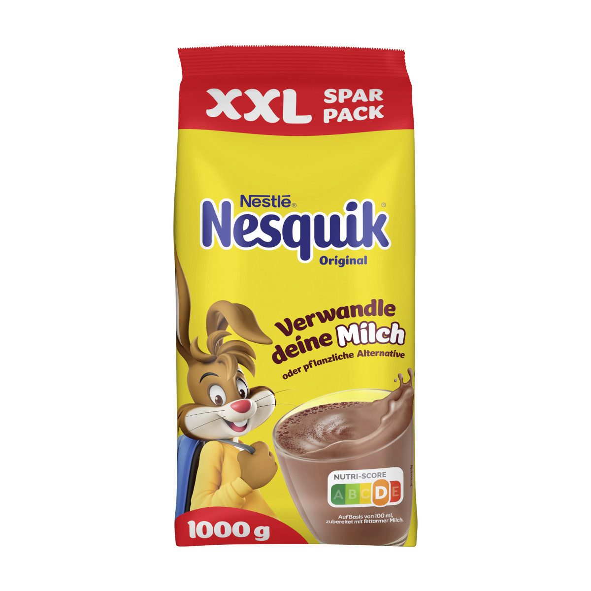 NESQUIK Kakao, Nesquik Original XXL Kakaohaltiges Getränkepulver Beutel 1000g