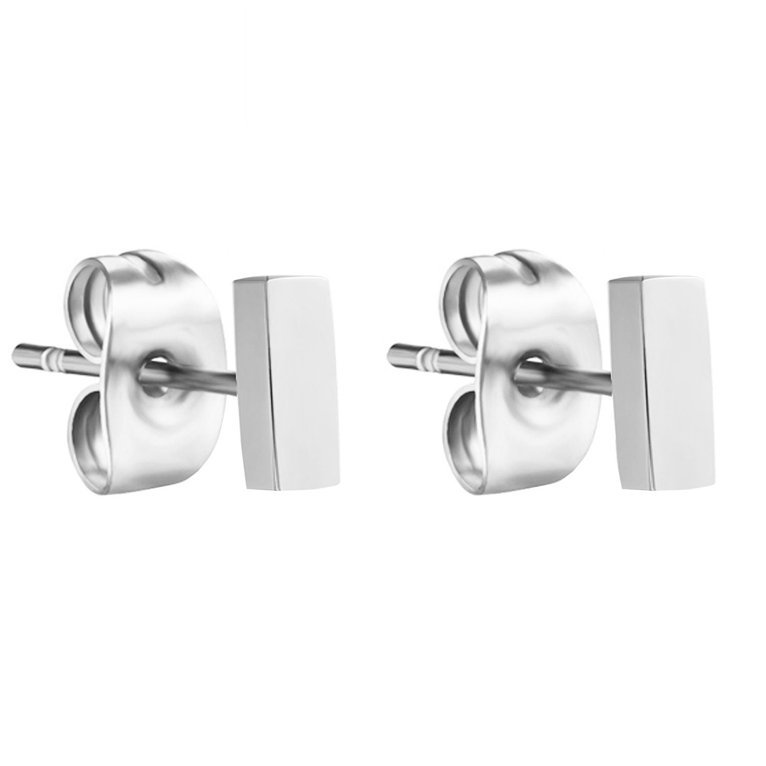 LÖB Paar Ohrstecker 18K Weißgold vergoldet günstig online kaufen