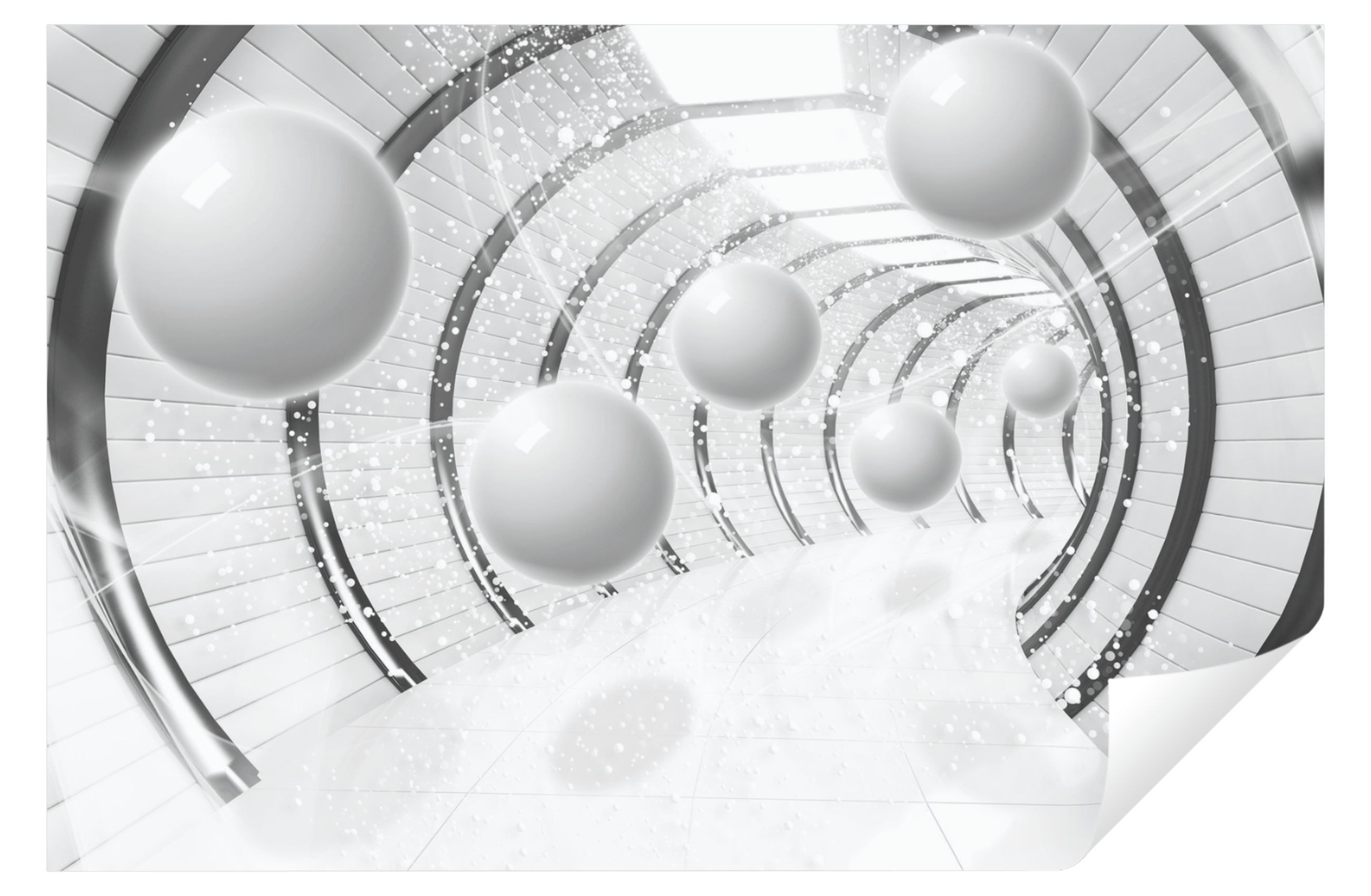 Wallarena Fototapete 3D EFFEKT Tunnel Abstrakt günstig online kaufen