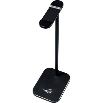 Asus ROG Metal Stand Headset-Halterung, (27,5 cm, kratzfeste Metallstruktur, Gummifüße, Schwarz)
