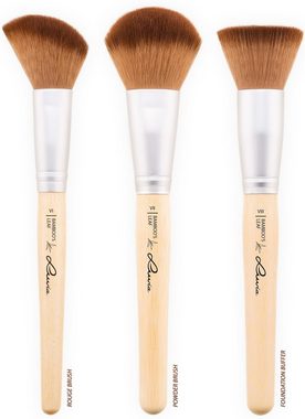 Luvia Cosmetics Kosmetikpinsel-Set Bamboo's Leaf, 8 tlg., vegan