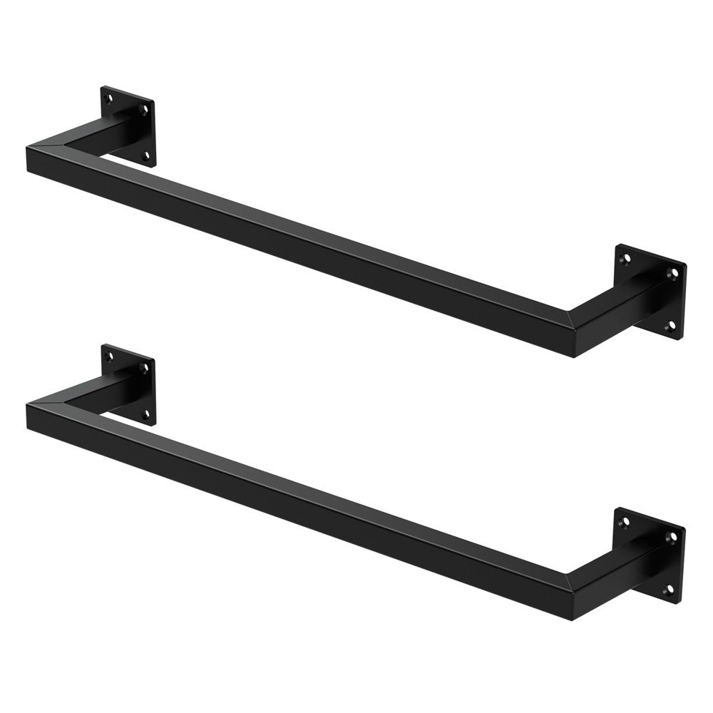 ML-DESIGN Kleiderstange Wandgarderobe Rechteck für die günstig online kaufen