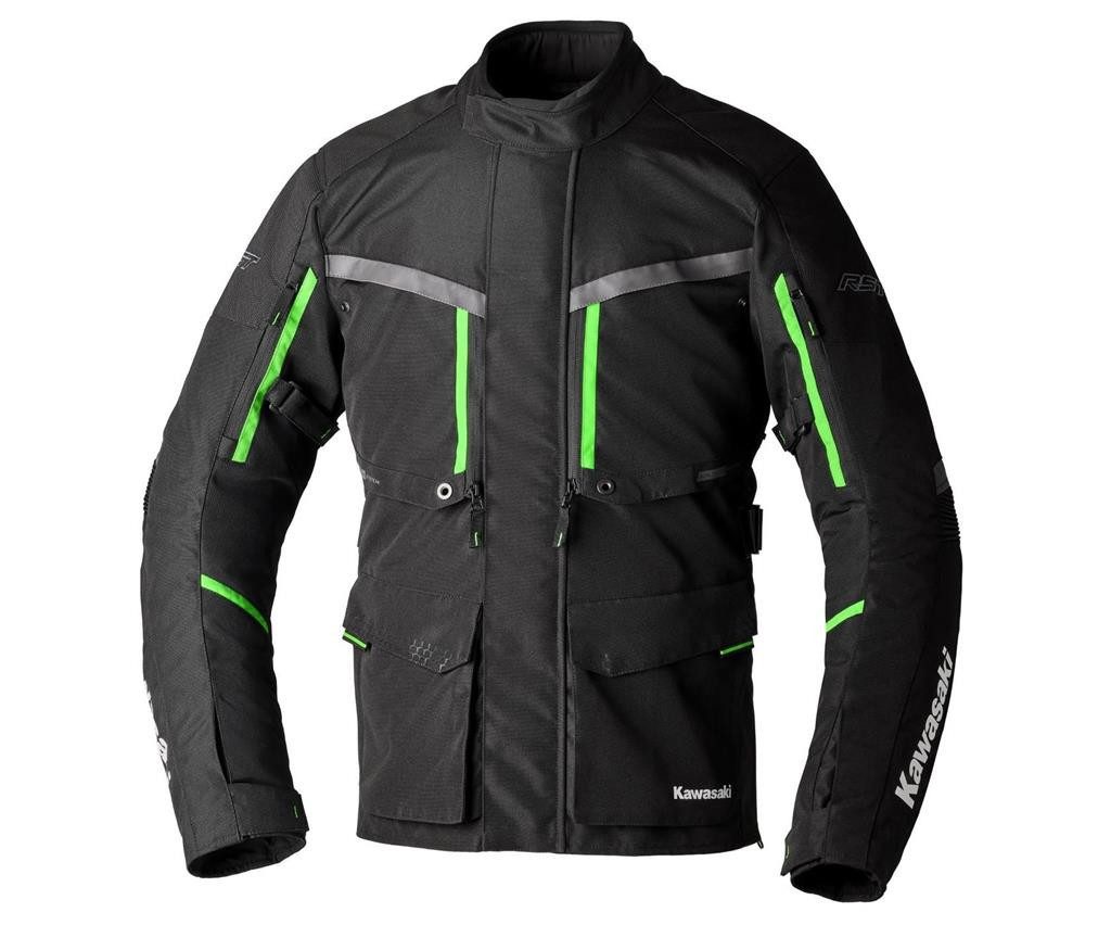 Kawasaki Motorradjacke Kawasaki Textiljacke TRIER Motorradjacke