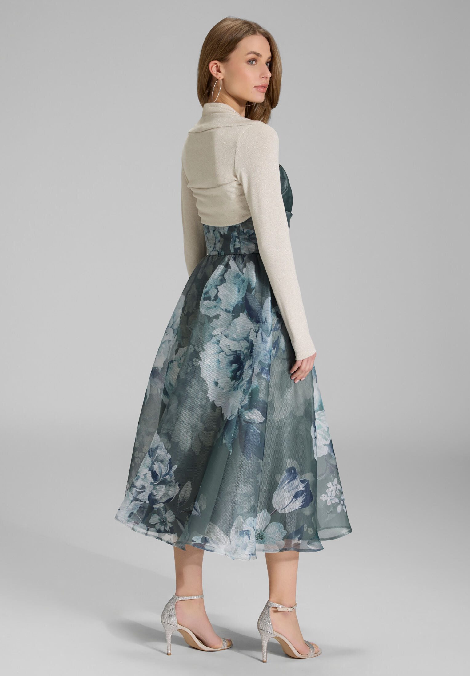 SWING Boleroblazer - Kurzer Bolero mit Glitzergarn Figurbetonter Schnitt günstig online kaufen