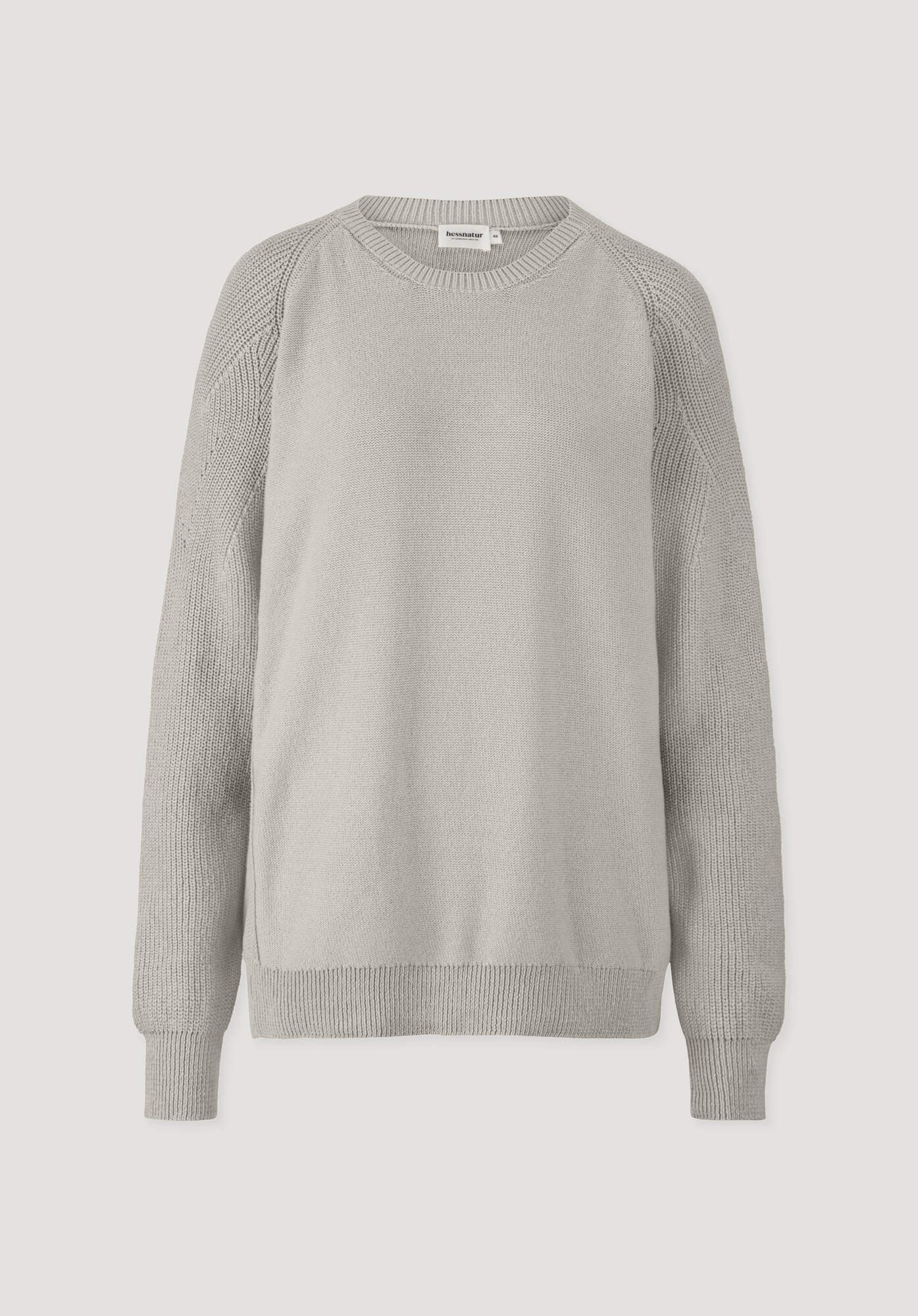 Hessnatur Strickpullover Regular aus reiner Bio-Baumwolle günstig online kaufen