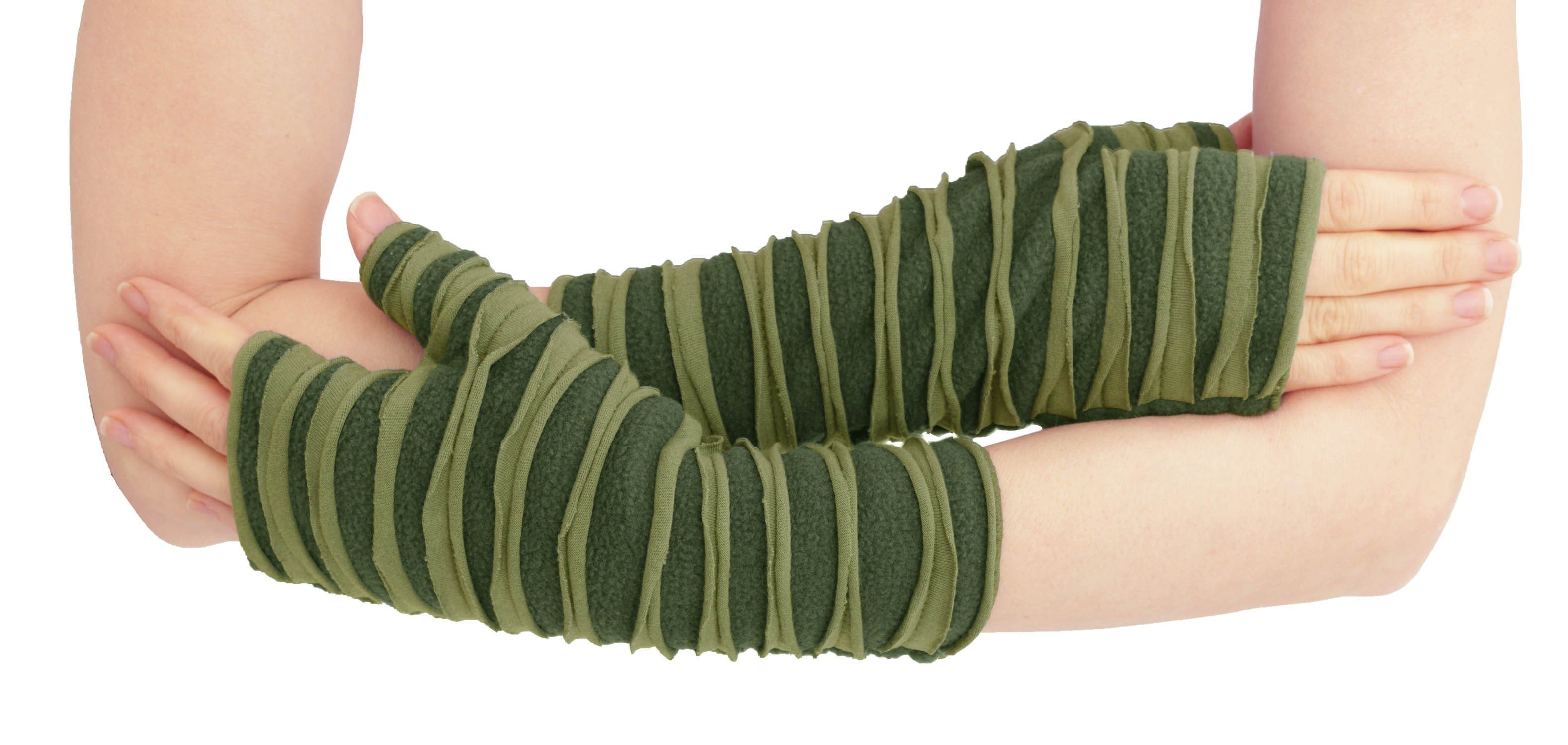 PUREWONDER Armstulpen »Pulswärmer Patchwork Handstulpen hw17« (1 Paar)  online kaufen | OTTO