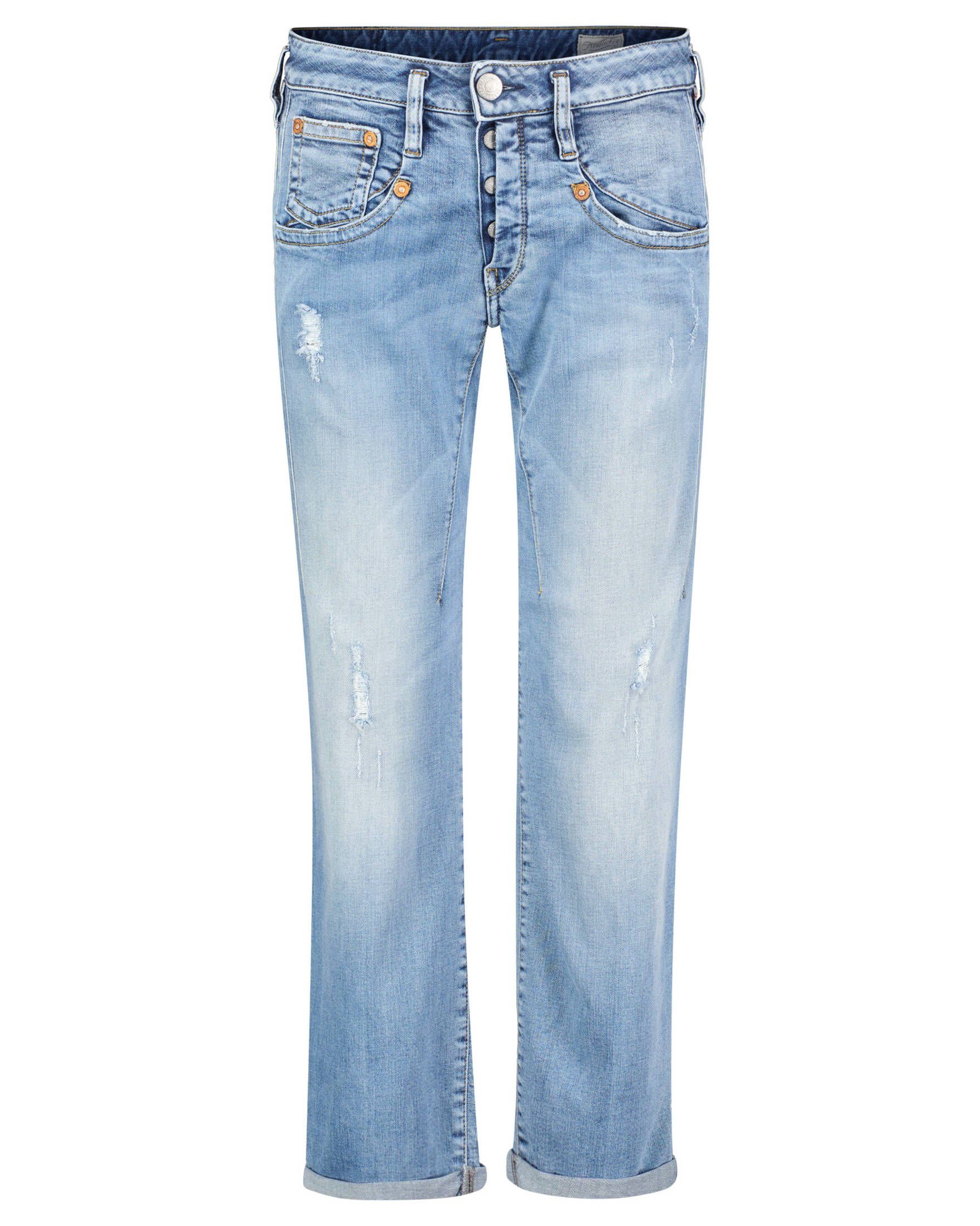 Herrlicher 5-Pocket-Jeans Damen Jeans SHYRA TAP Fit (1-tlg) DENIM Boyfriend ORGANIC