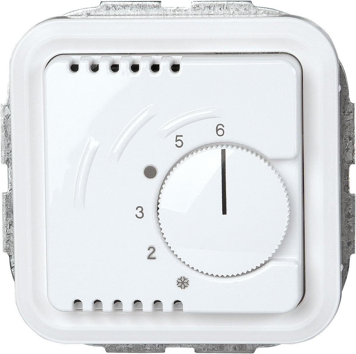 Kopp Heizkörper Kopp Raumthermostat Wechsler Wandthermostat Weiß, Thermostat