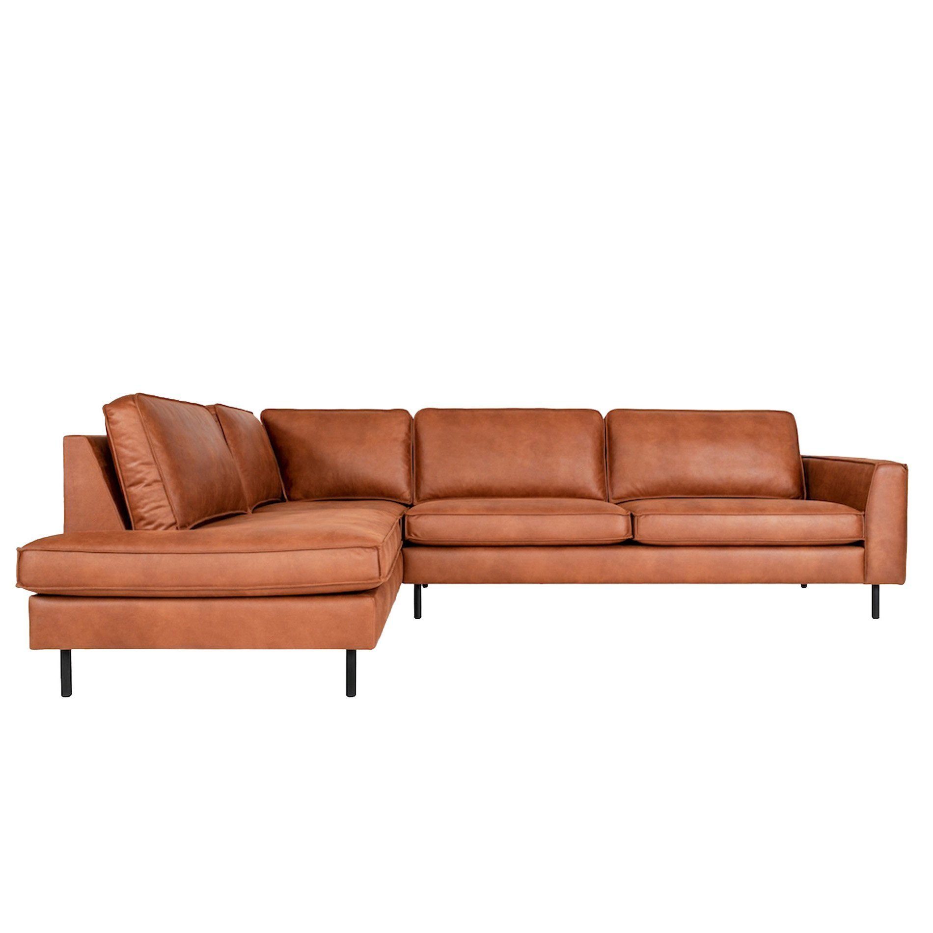Dixx Divani Ecksofa Five, komfortables Sofa mit ansprechender Kedernaht, bequeme  Couch zum Relaxen, wahlweise mit Ottomane links oder rechts