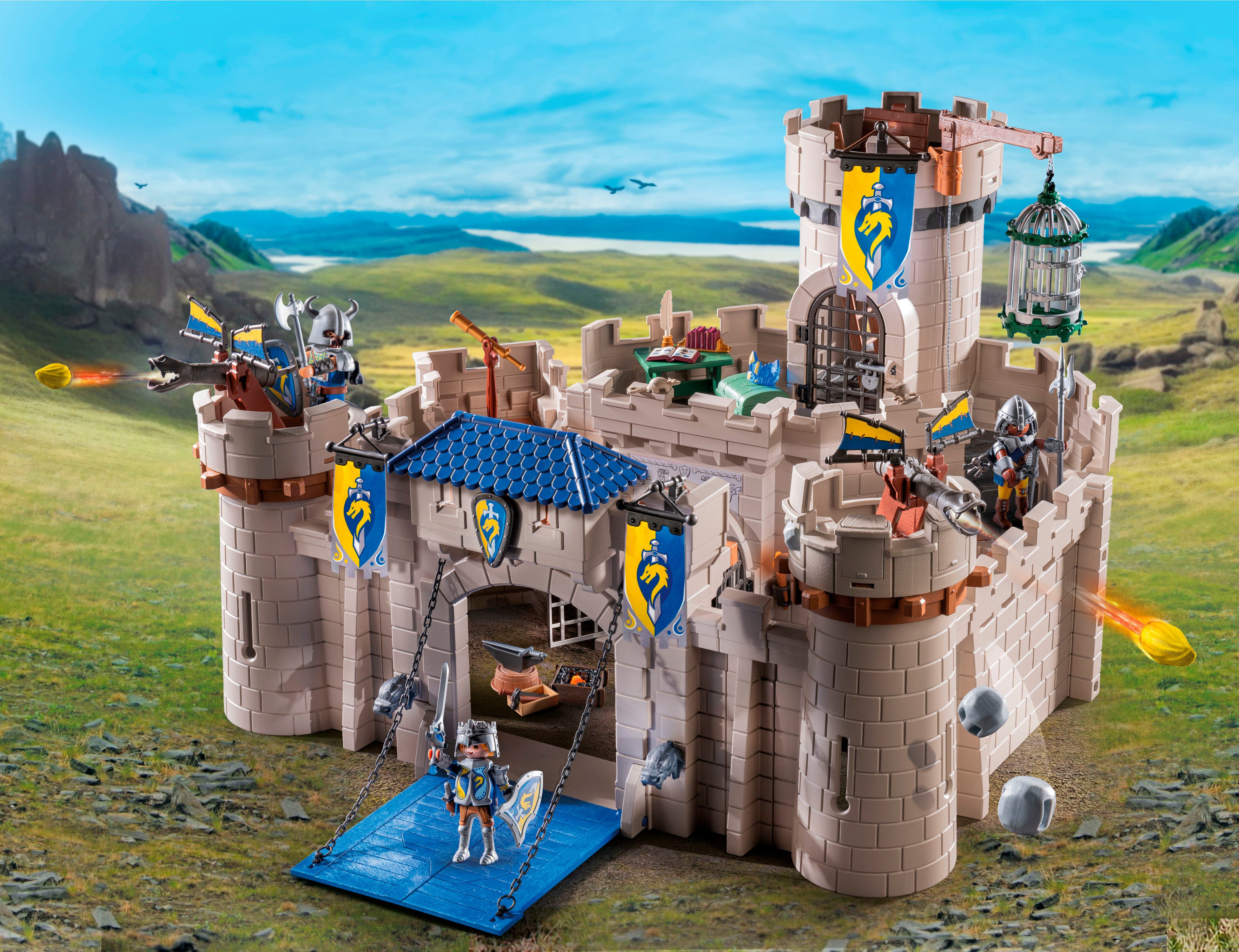 Playmobil® Arwynns Burg (71642), Novelmore Konstruktions-Spielset, günstig online kaufen