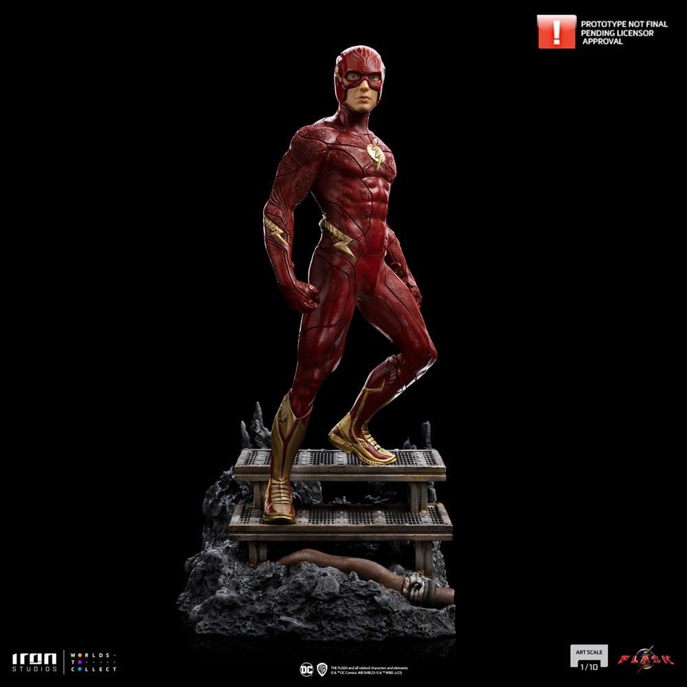 Iron Studios Merchandise-Figur The Flash Movie - The Flash Art Scale 1/10