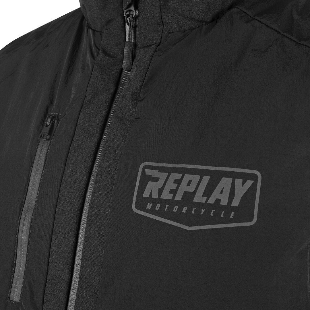 Replay Motorradjacke Classic Weste Winddicht
