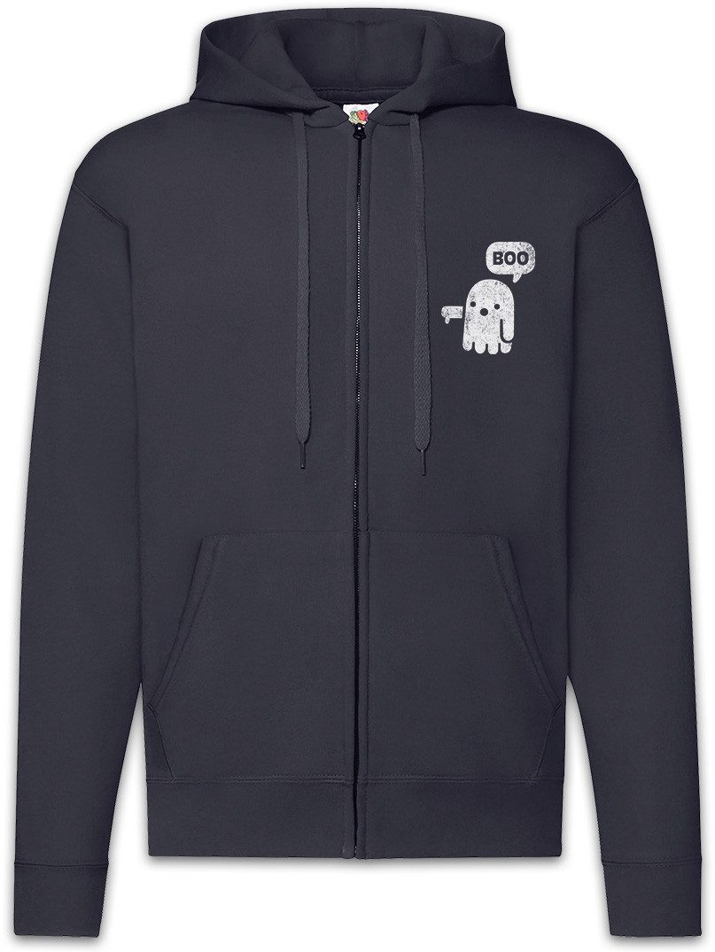 Sweatjacke Boo II Zipper Hoodie Spectre Fun Geist Ghost Gespenst Comedy Karneval