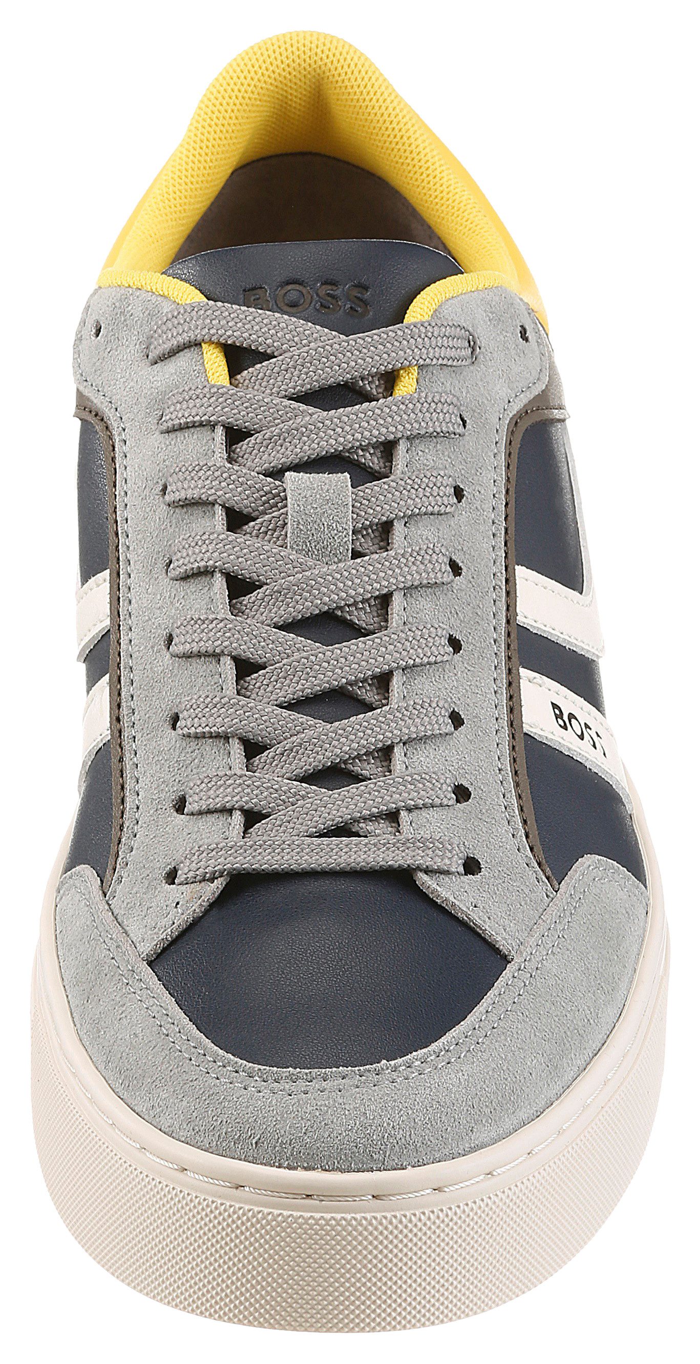BOSS ORANGE Rhys_Tenn_pumi Sneaker Freizeitschuh, Halbschuh, Schnürschuh mit farbigen Besätzen – Bild 4 von 5