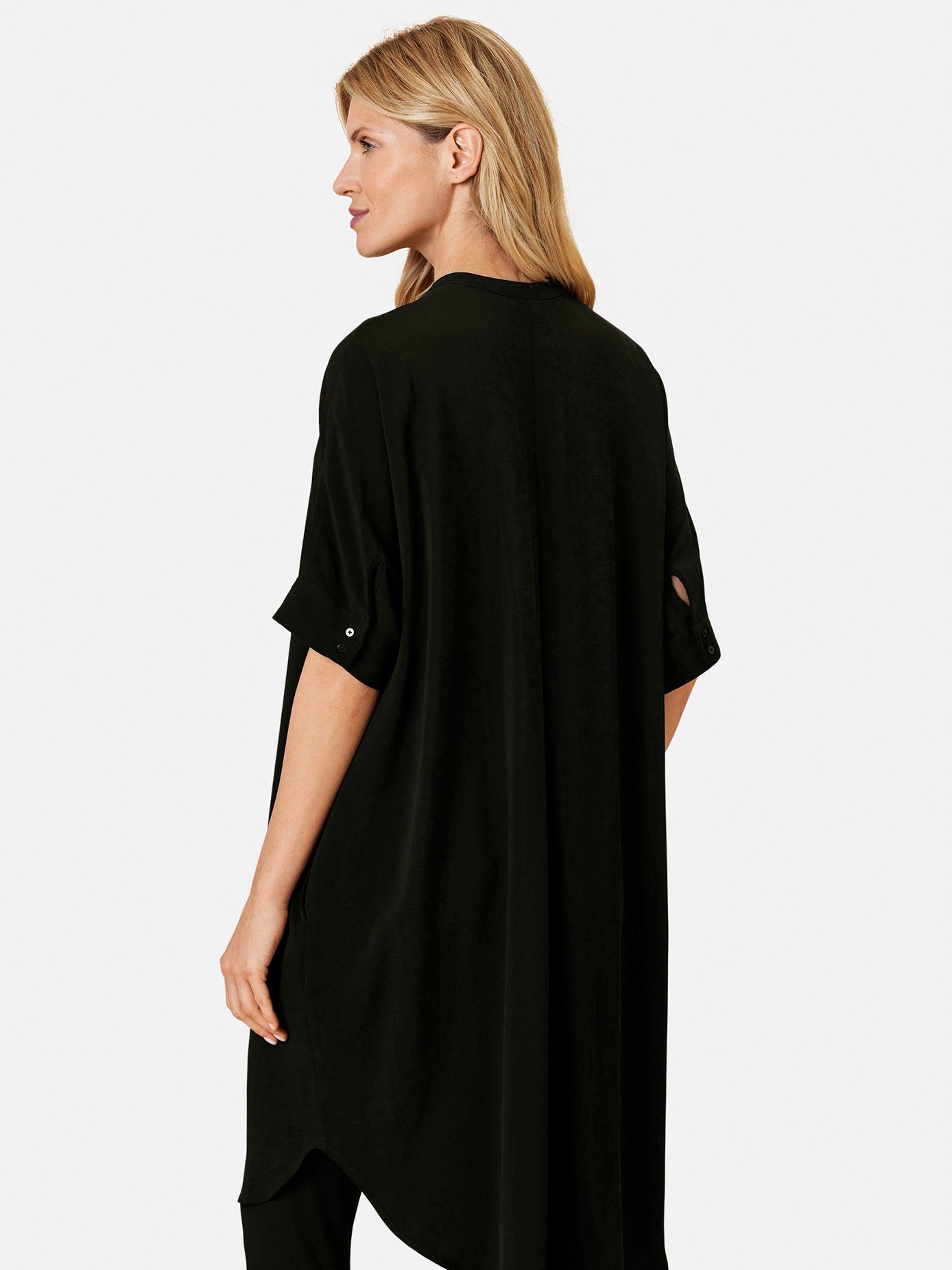 schwarz Einschubtaschen Blusenkleid Oversized, MaNoalta Masai