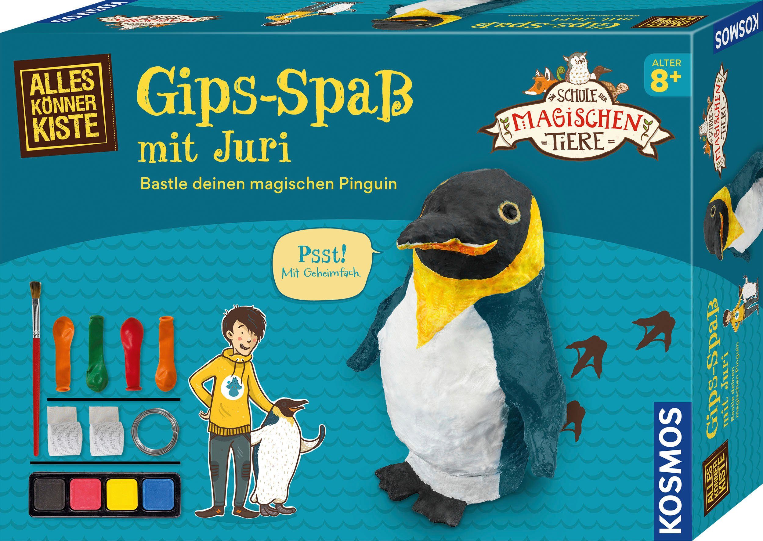 Kreativset AllesKönnerKiste, Die Schule der magischen Tiere - Gips-Spaß mit Juri