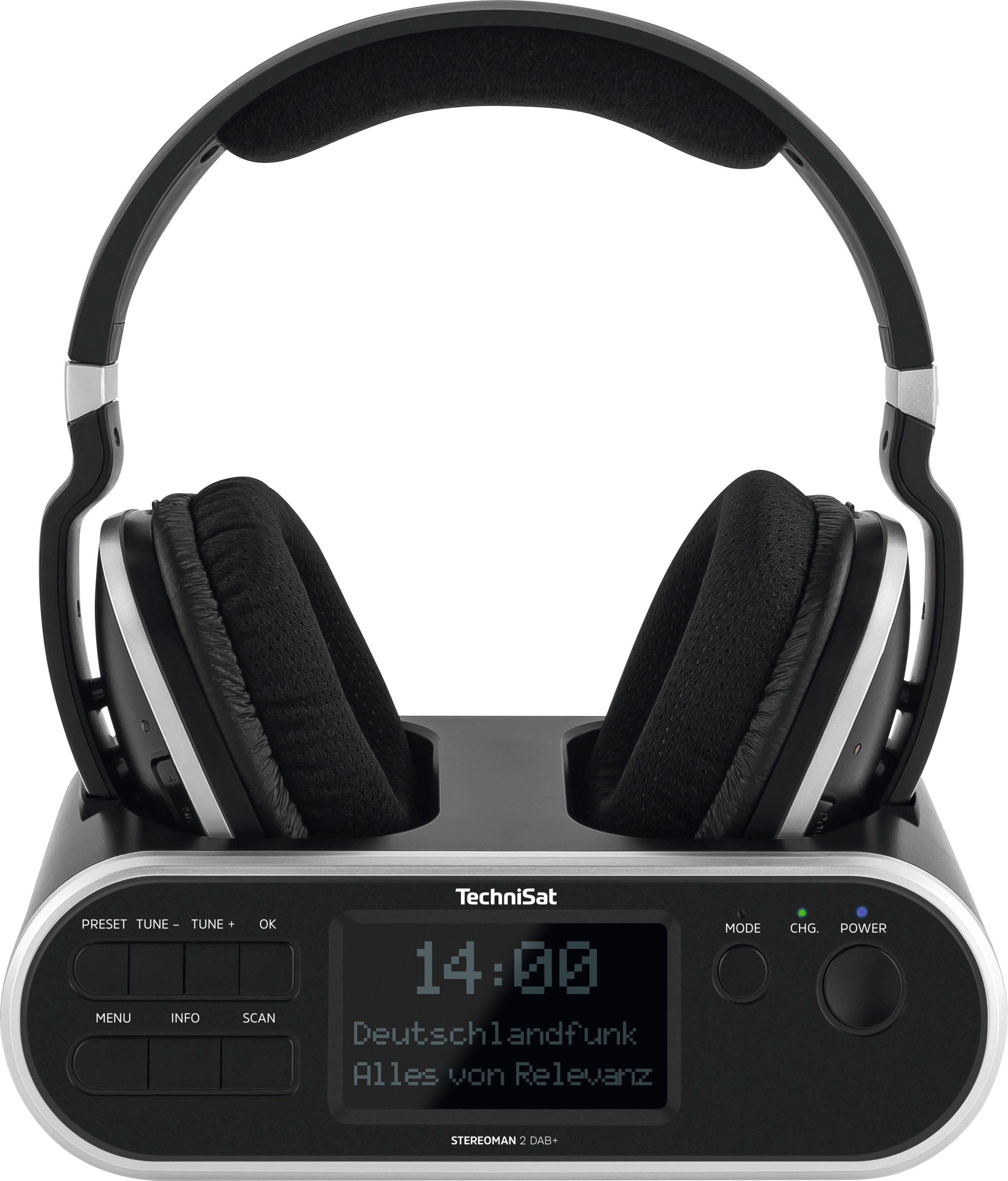 Funk-Kopfhörer TechniSat STEREOMAN (Wireless) DAB+ 2