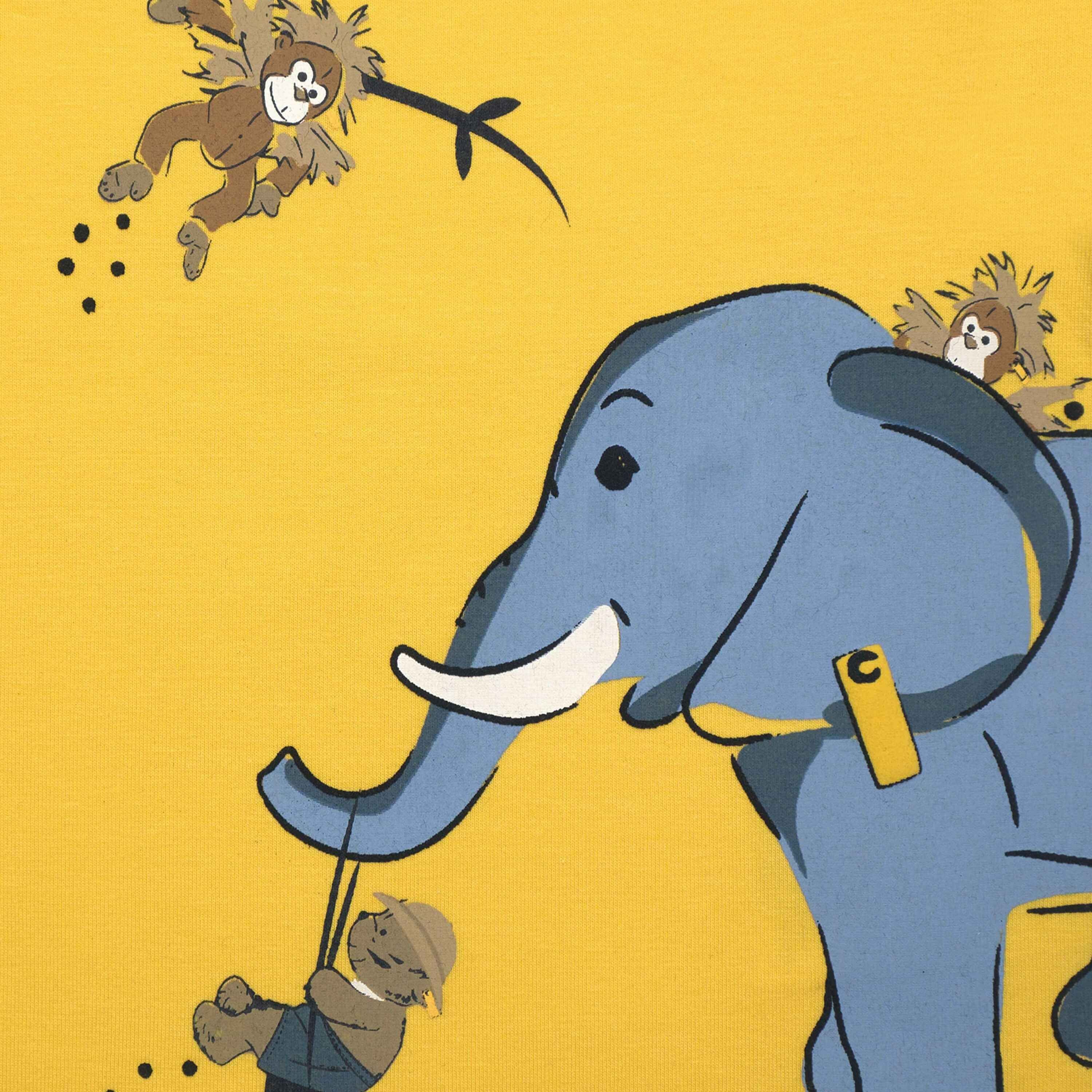 Elephant kurzarm mit T-Shirt Graffic MIMOSA Steiff Ride T-Shirt
