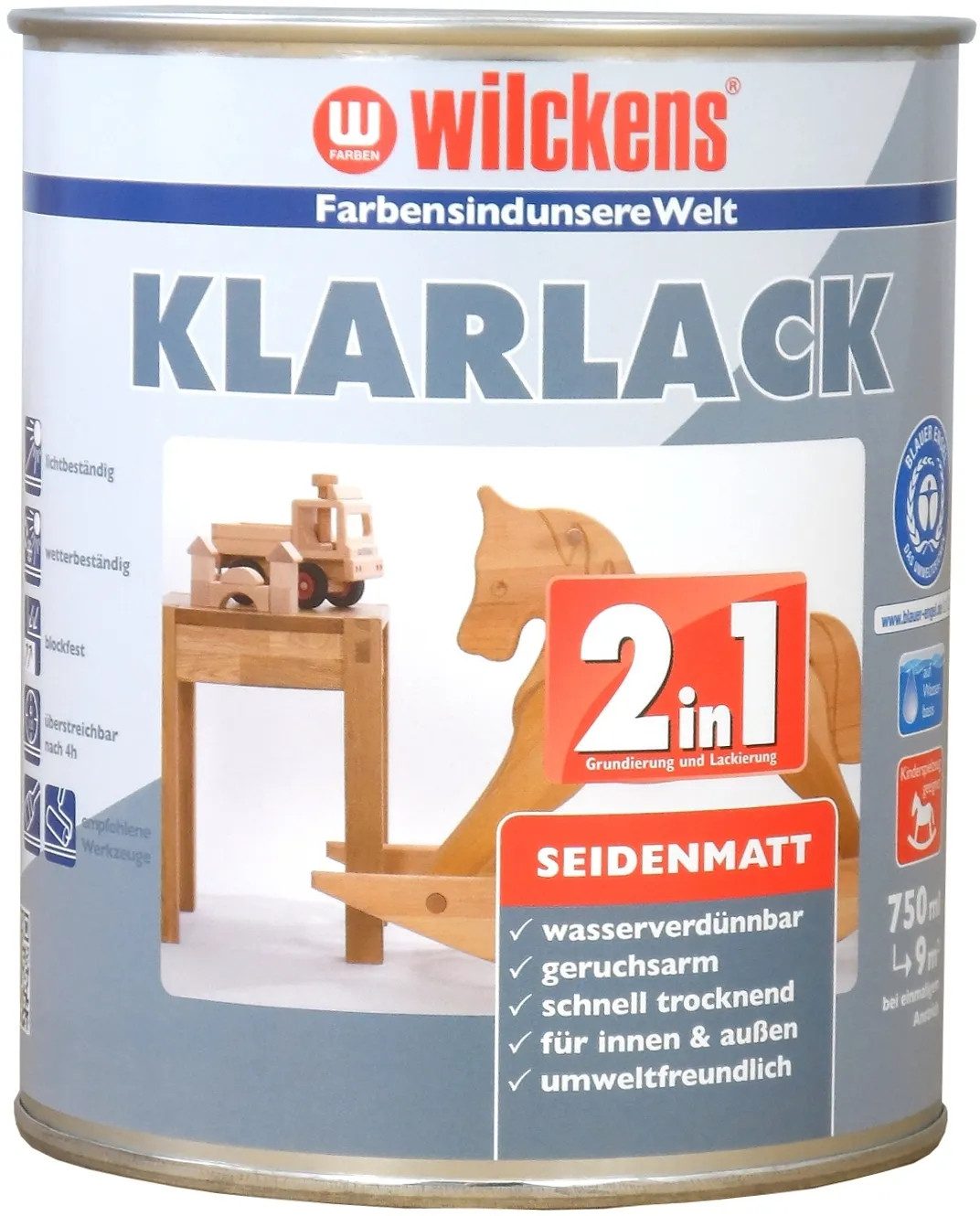 Wilckens Farben Klarlack Wilckens Klarlack 2in1
