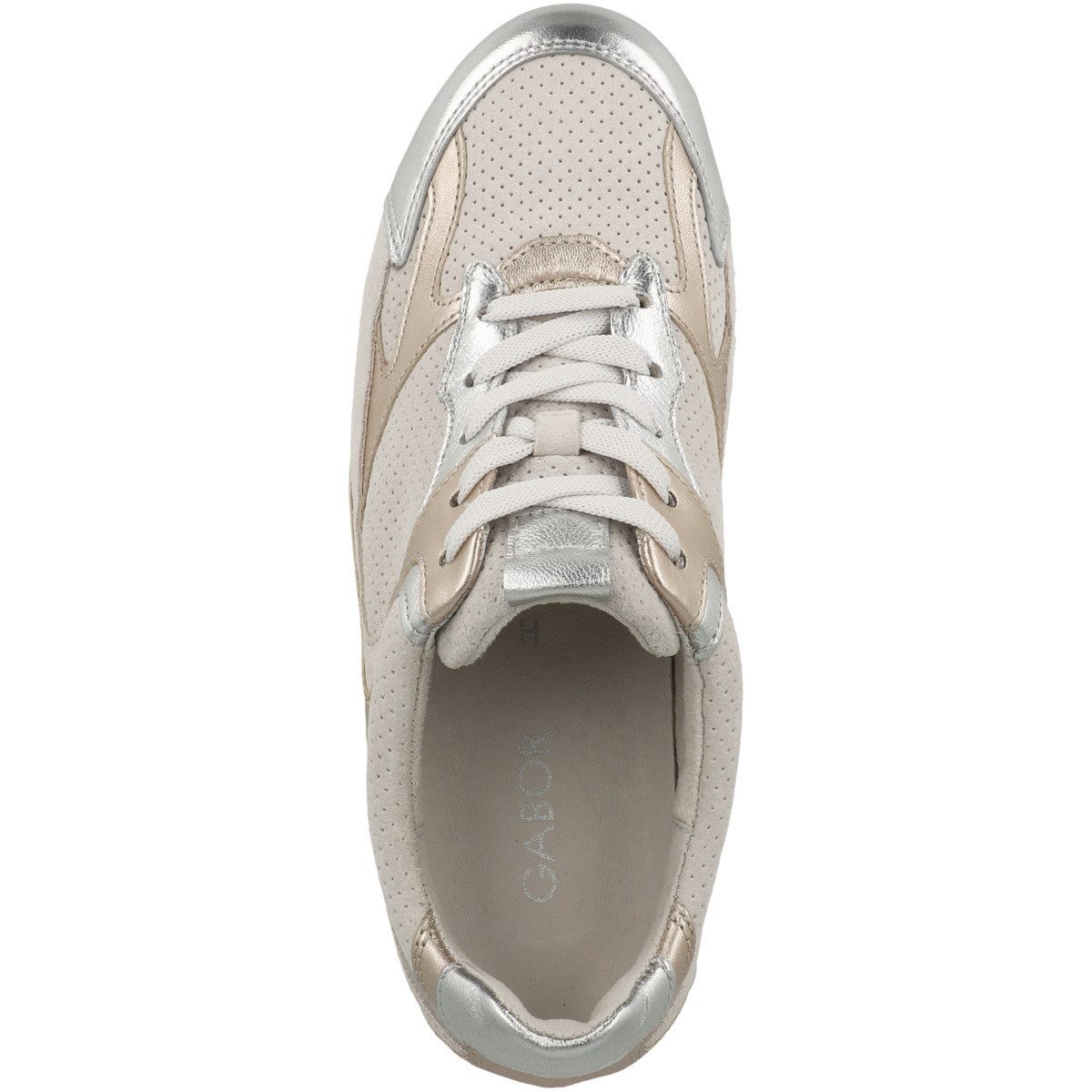 Gabor 86.565 Damen Sneaker Turnschuhe, Sportschuhe, Freizeitschuhe, Halbschuhe, Schnürschuhe