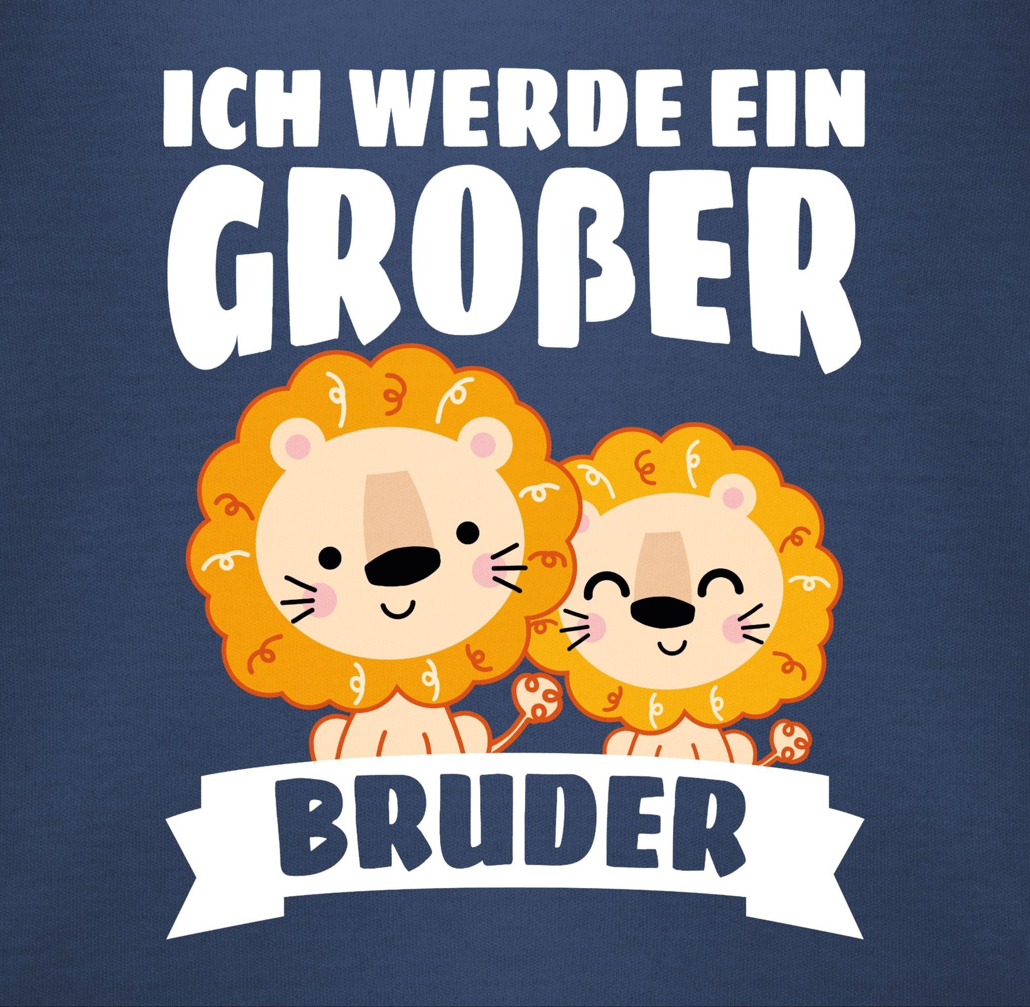 Navy großer Bruder Ich Shirtbody Shirtracer Löwe ein werde 1 Blau Bruder Großer -