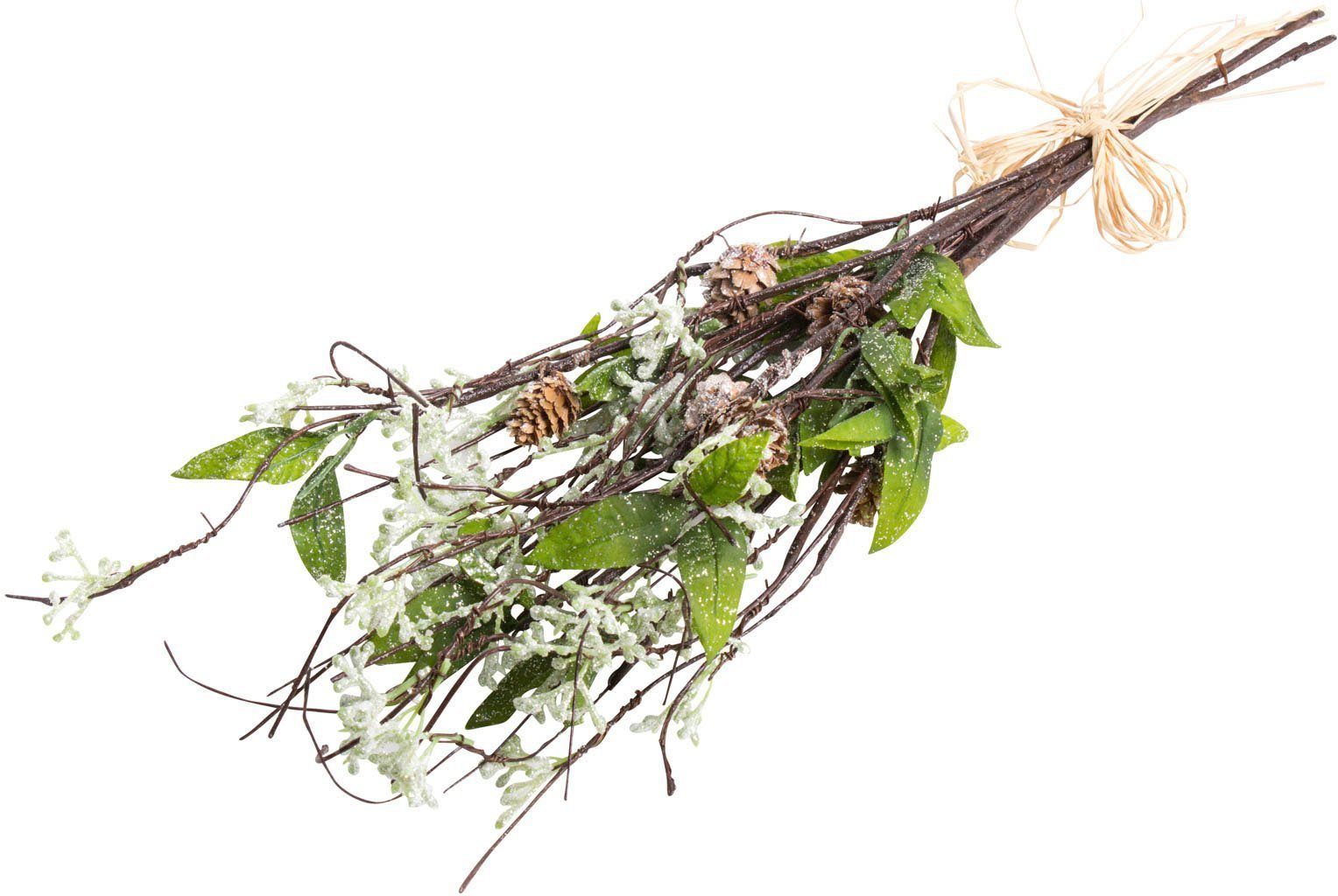 Kunstzweig Glitterzweige Zweig, Botanic-Haus, Höhe 50 cm