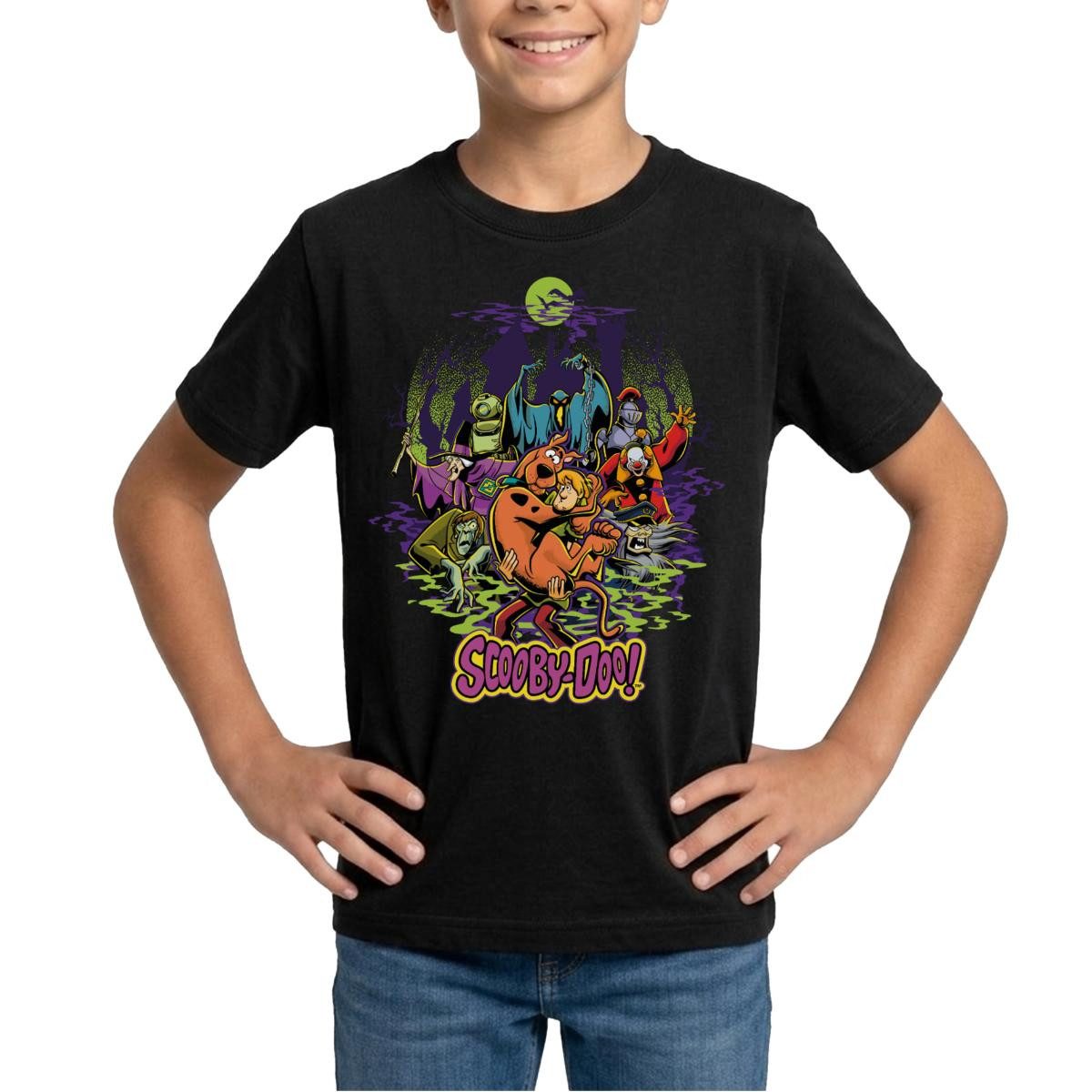 T-Shirt Scooby-Doo Scooby Mit Shaggy Rogers Halloween Teenager T-Shirt