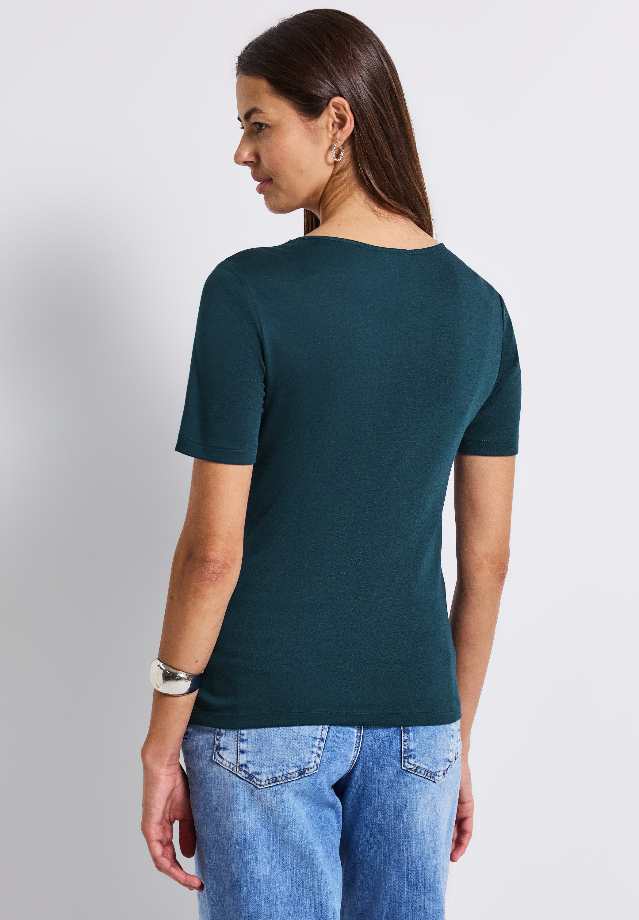 STREET ONE T-Shirt, im soften Baumwoll-Mix günstig online kaufen