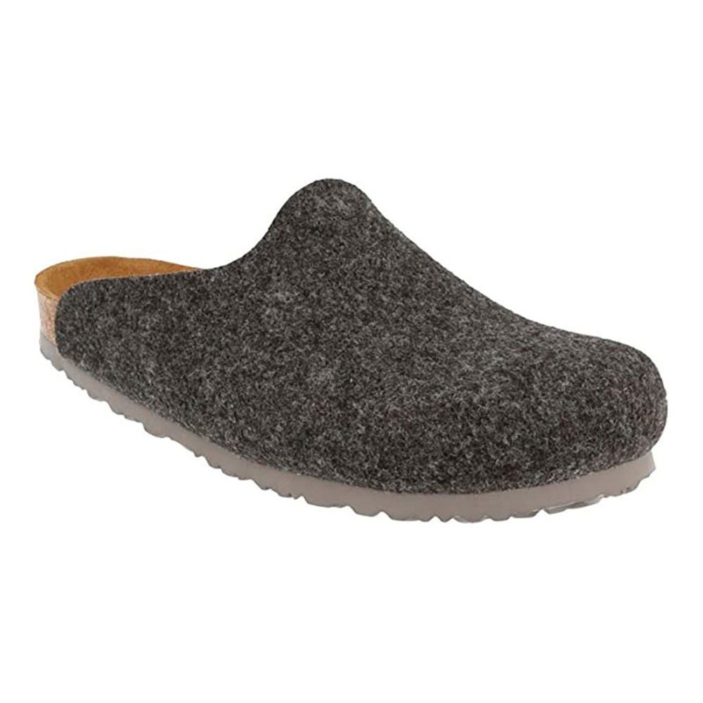 JOE N JOYCE Helsinki Filz Damen & Herren Clog Dunkelgrau Schmal Gr. 37 Clog