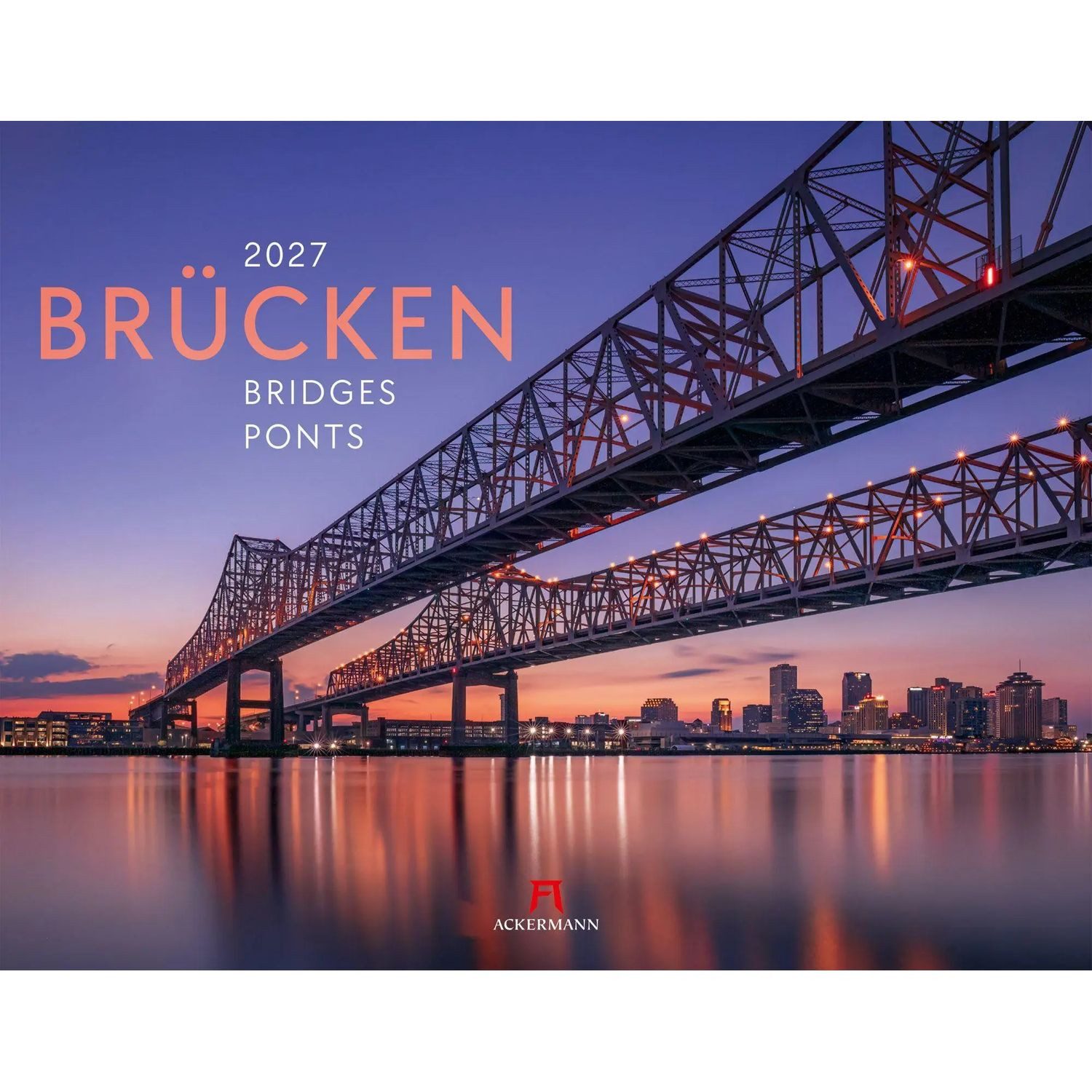 Ackermann Wandkalender Brücken Kalender 2027