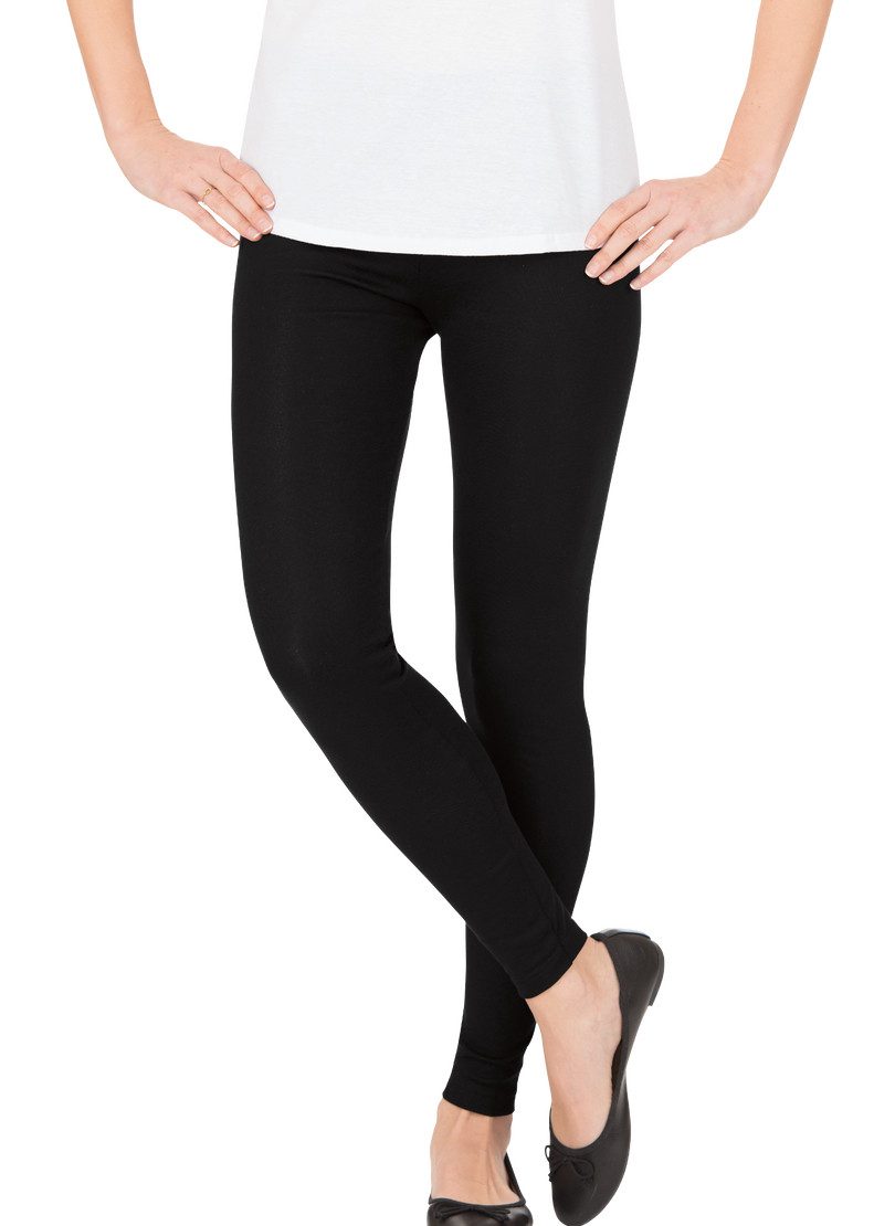 Trigema Leggings TRIGEMA Leggings aus Baumwolle/Elasthan (1-tlg) günstig online kaufen