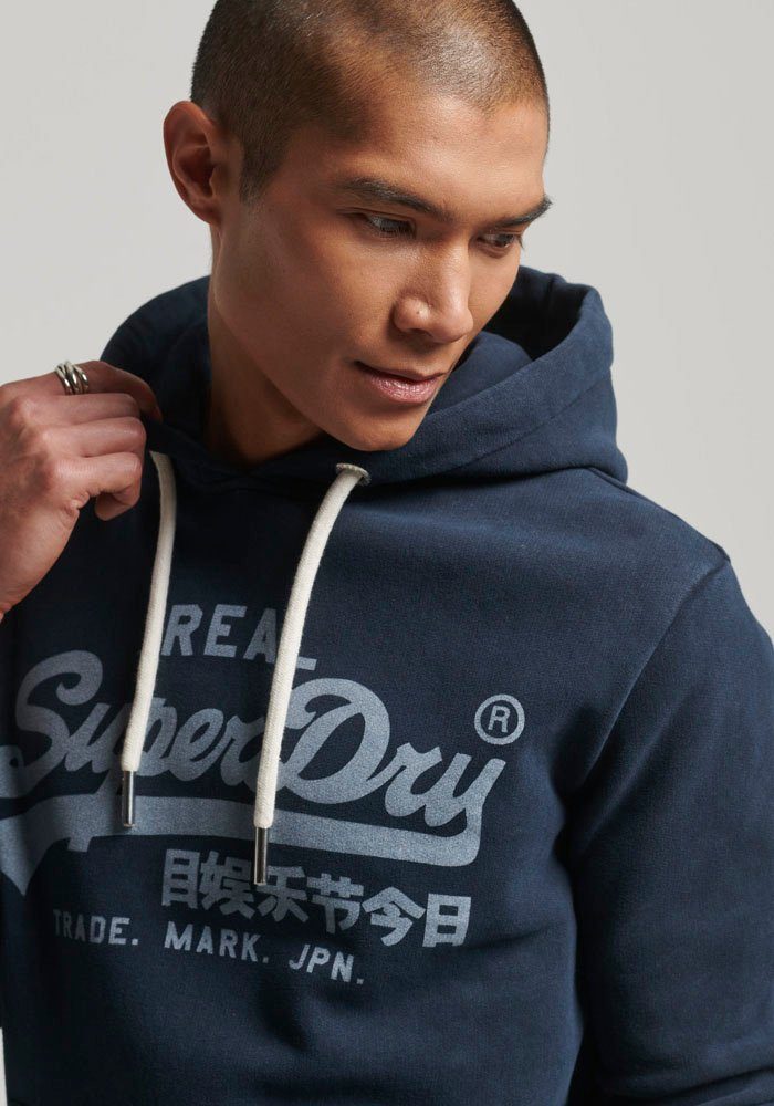 Eclipse HOOD Navy Superdry VL VINTAGE Kapuzensweatshirt