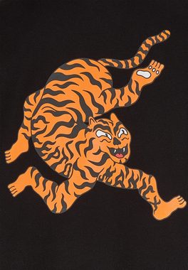 Cleptomanicx Kapuzensweatshirt Tiger Limbs mit lockerem Schnitt