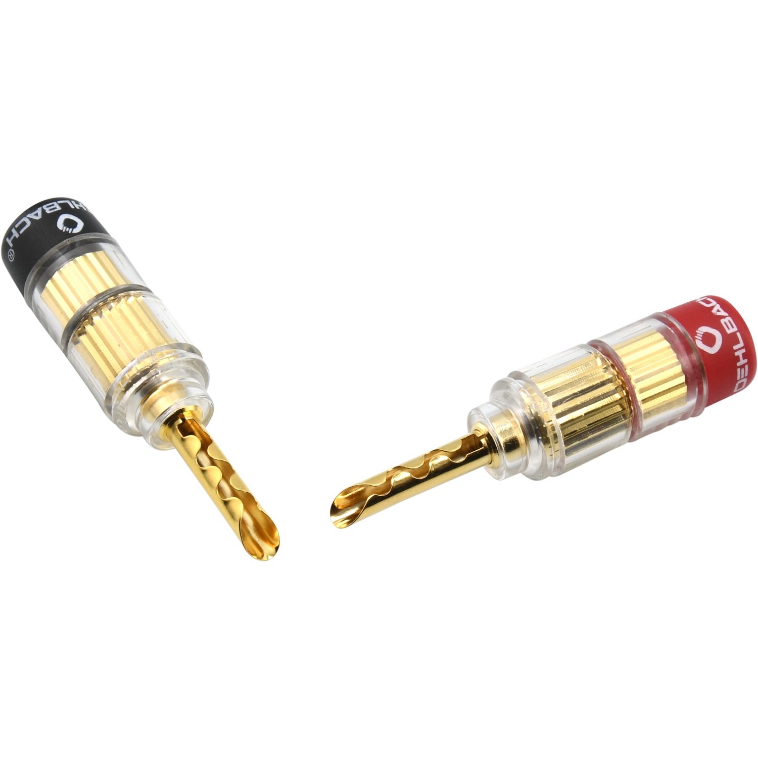 OEHLBACH Solution Tube Verbinder für Lautsprecher 1,5-6,0 mm² 4 Stück Audio-Adapter Tube, Vollmetall, Perfekte Kontaktsicherheit