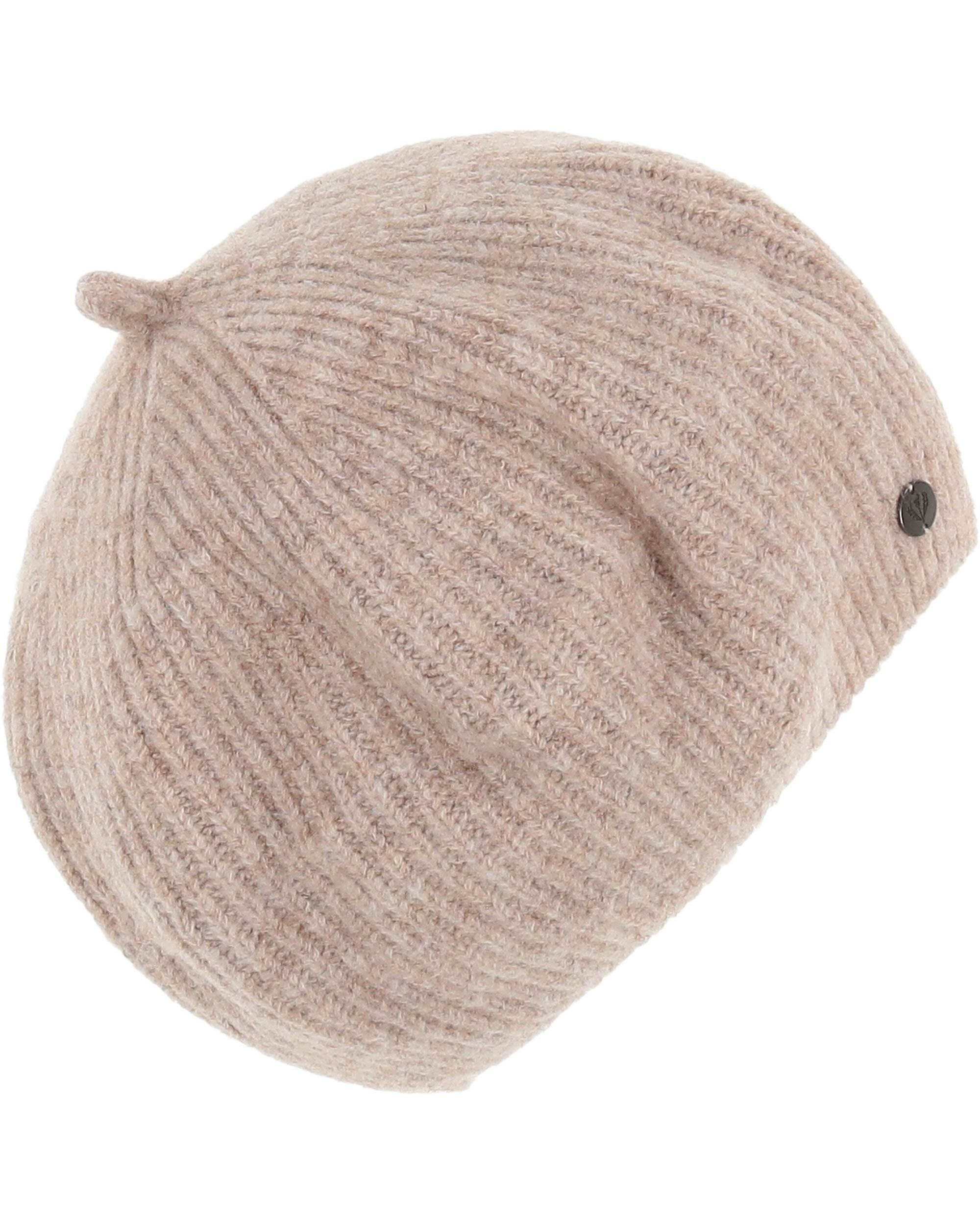 Fraas Strickmütze Polyester Strick-Baskenmütze (ohne Fransen) günstig online kaufen