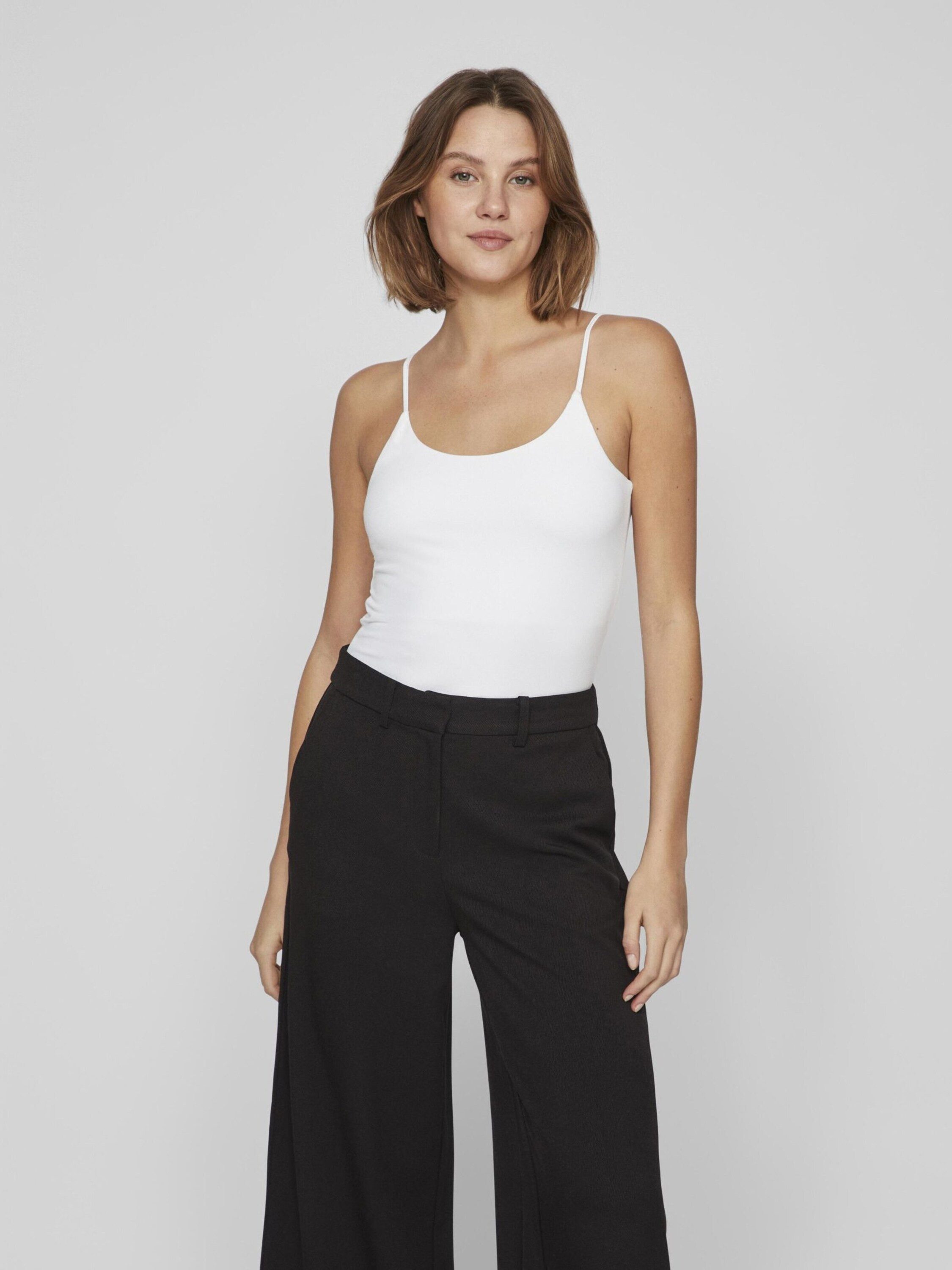 Vila Shirttop VIKenza (1-tlg) Plain/ohne Details