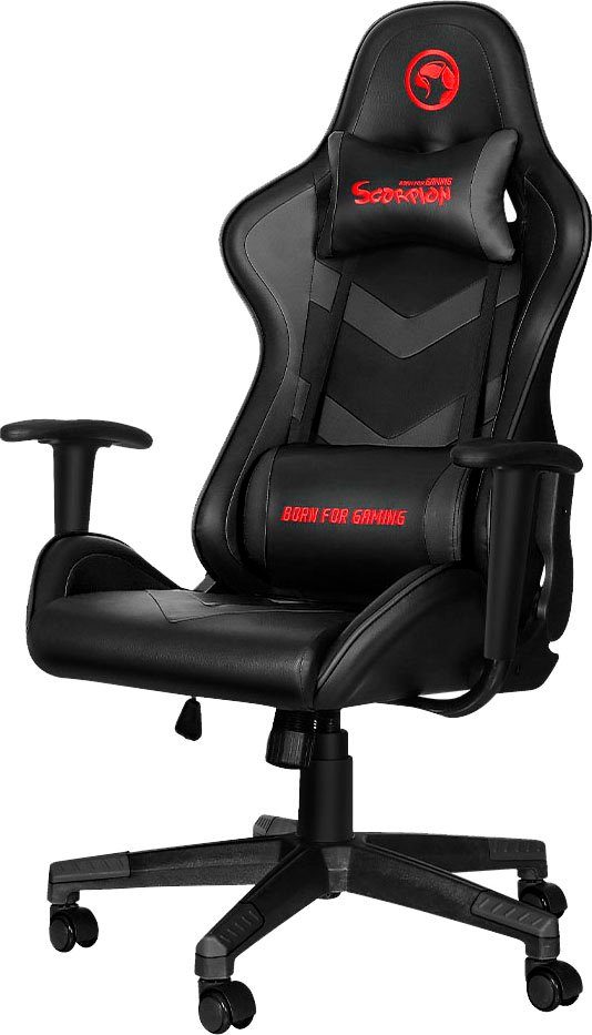 MARVO Gaming-Stuhl CH-106 - ergonomisch, höhenverstellbar, Schreibtischstuhl
