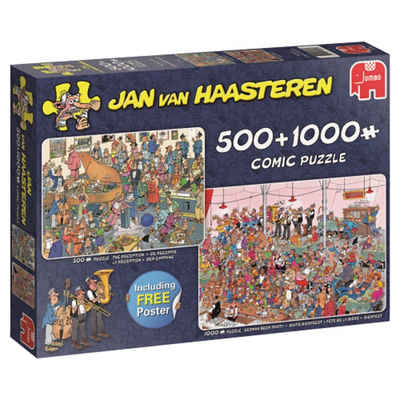 Jumbo Spiele Puzzle 19058 Jan van Haasteren Lets Party, Puzzleteile