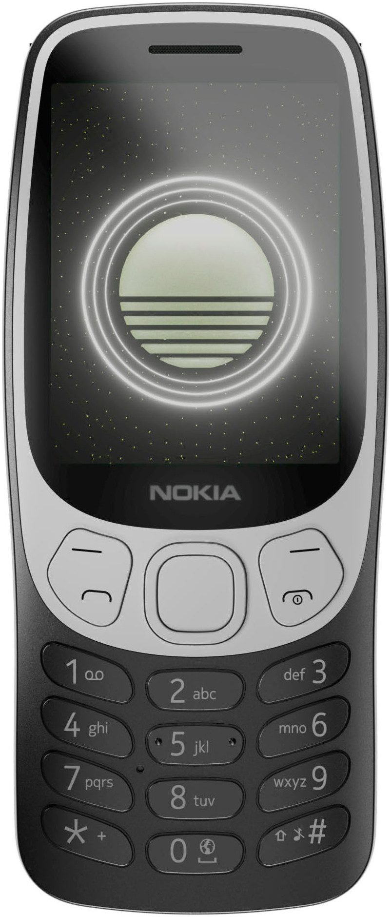 Nokia 3210 4G Handy (6,09 cm/2,4 Zoll, 0,12 GB Speicherplatz, 2 MP Kamera)