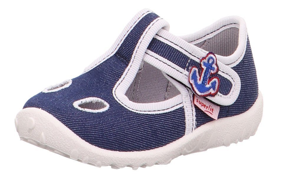 superfit Kinder Lauflernschuh 0-609248-8000 blau Hausschuh