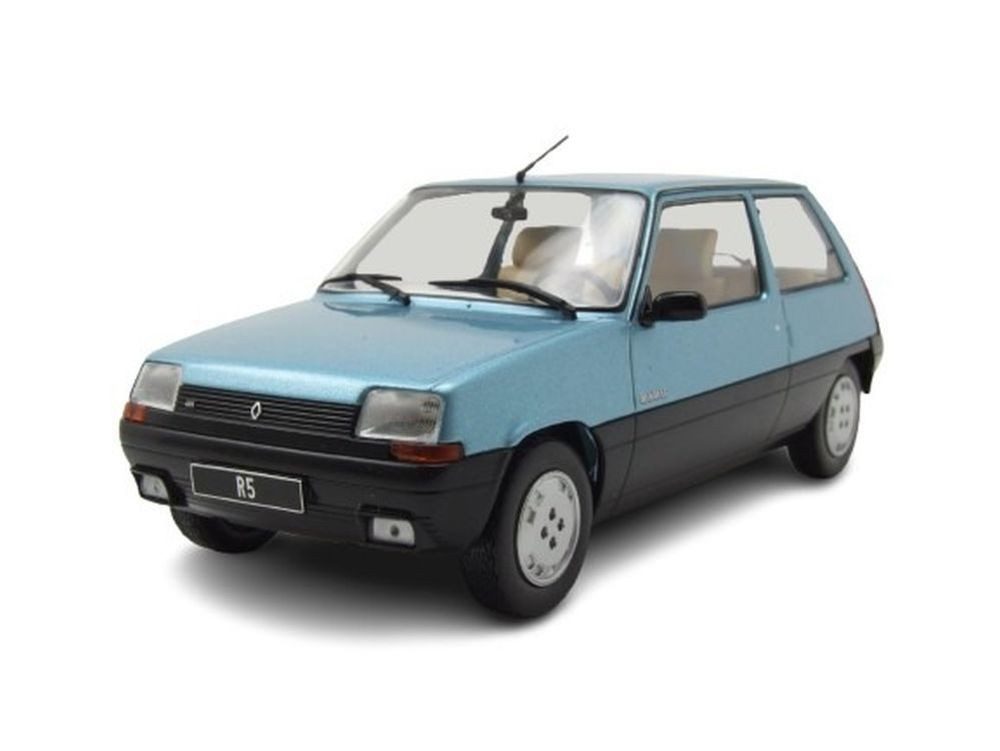 Whitebox Modellauto Renault 5 GTL1985 blau metallic, Maßstab 1:24