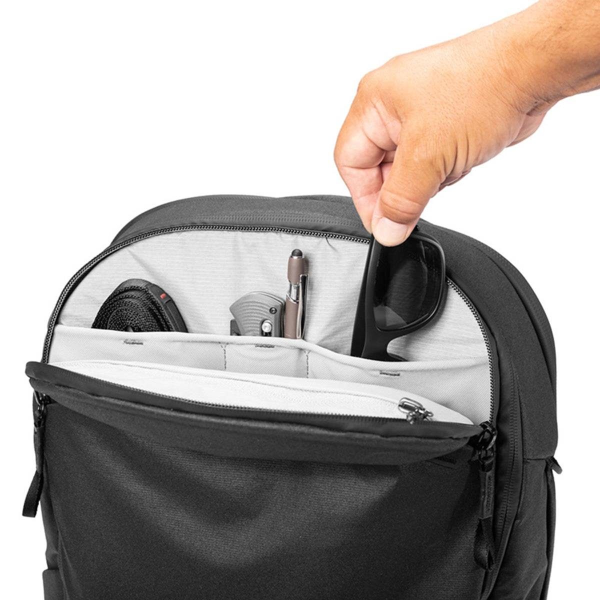 Peak Design Reisetasche Travel Backpack 30L - Reise- und Fotorucksack Black (Schwarz)