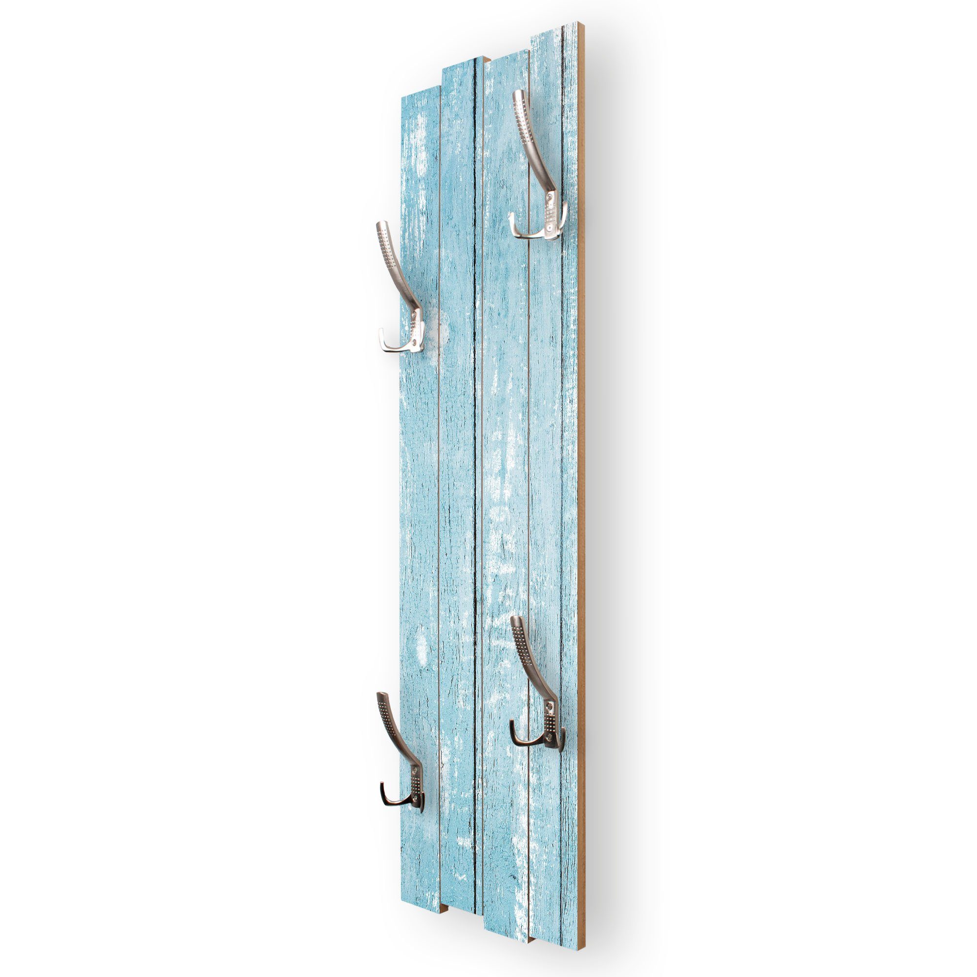 Kreative Feder Wandgarderobe Wand-Garderobe „Altes Holz günstig online kaufen