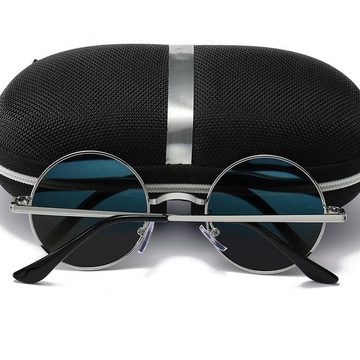 FIDDY Sonnenbrille Polarisierte Sonnenbrillen, Unisex-Sonnenbrillen mit UV-Schutz (1-St) Retro-Brillenserie, Prinzenbrille, Angelbrille